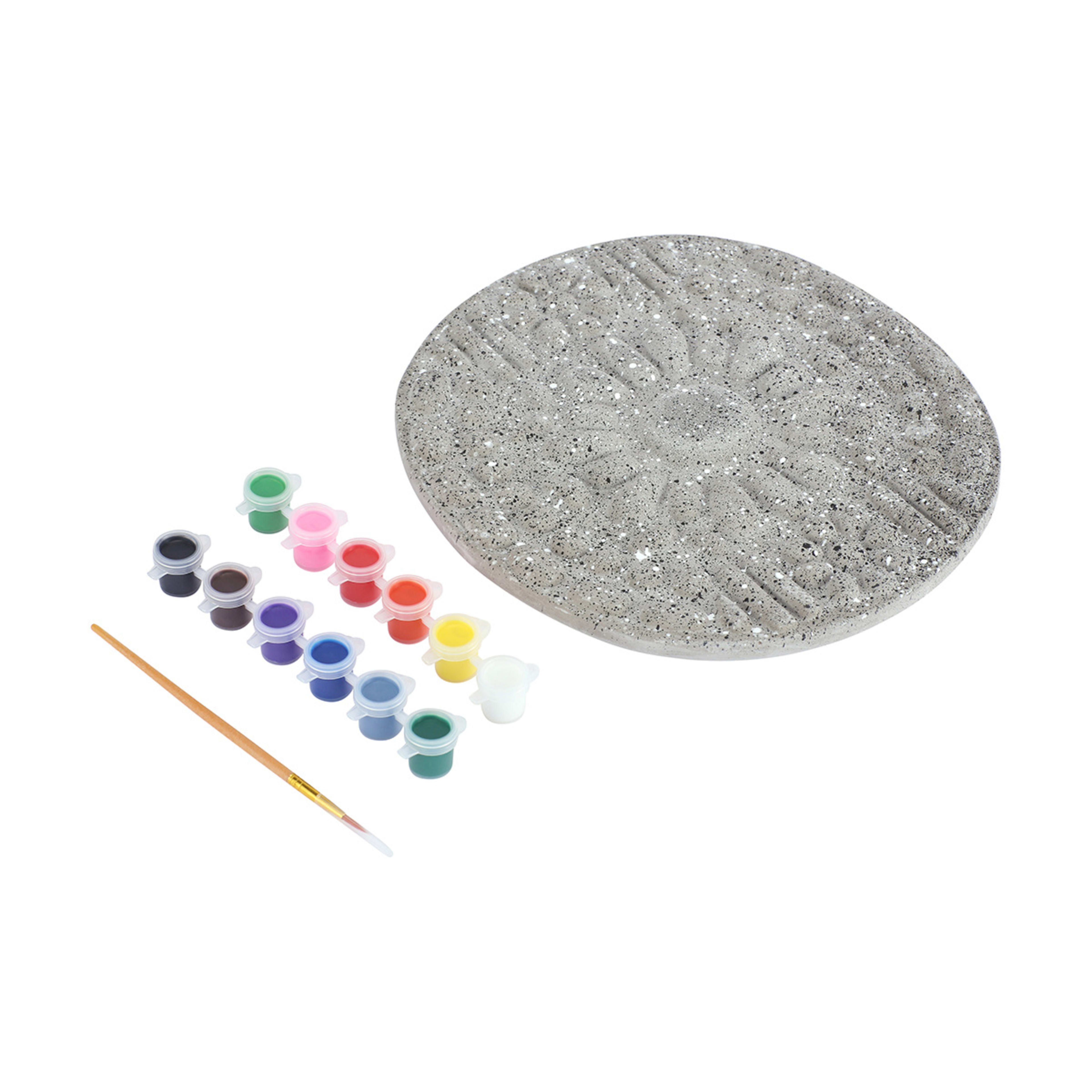 14 Piece Paint Your Own Stepping Stone Kmart