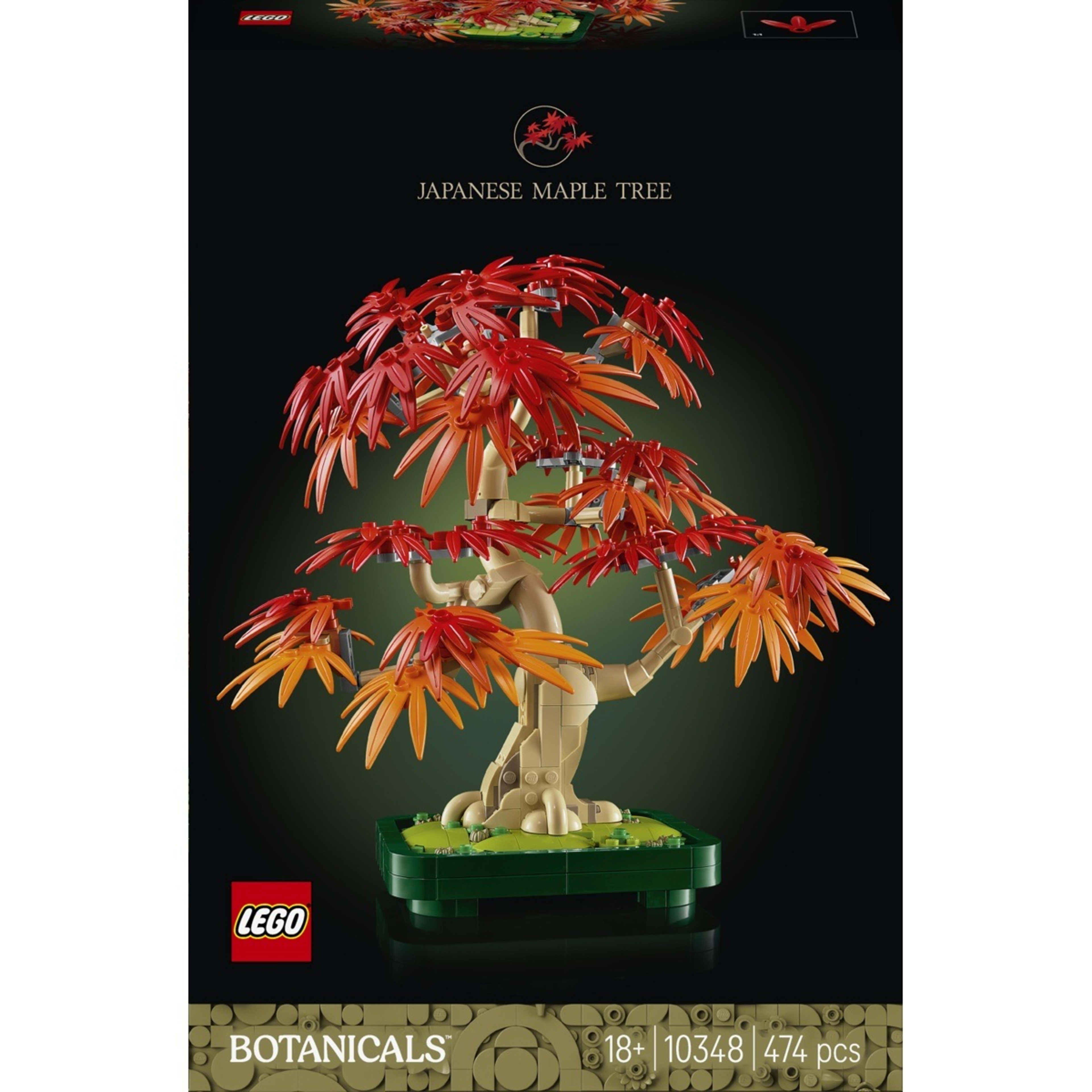 1 LEGO Botanicals Japanese Red Maple Bonsai Tree 10348