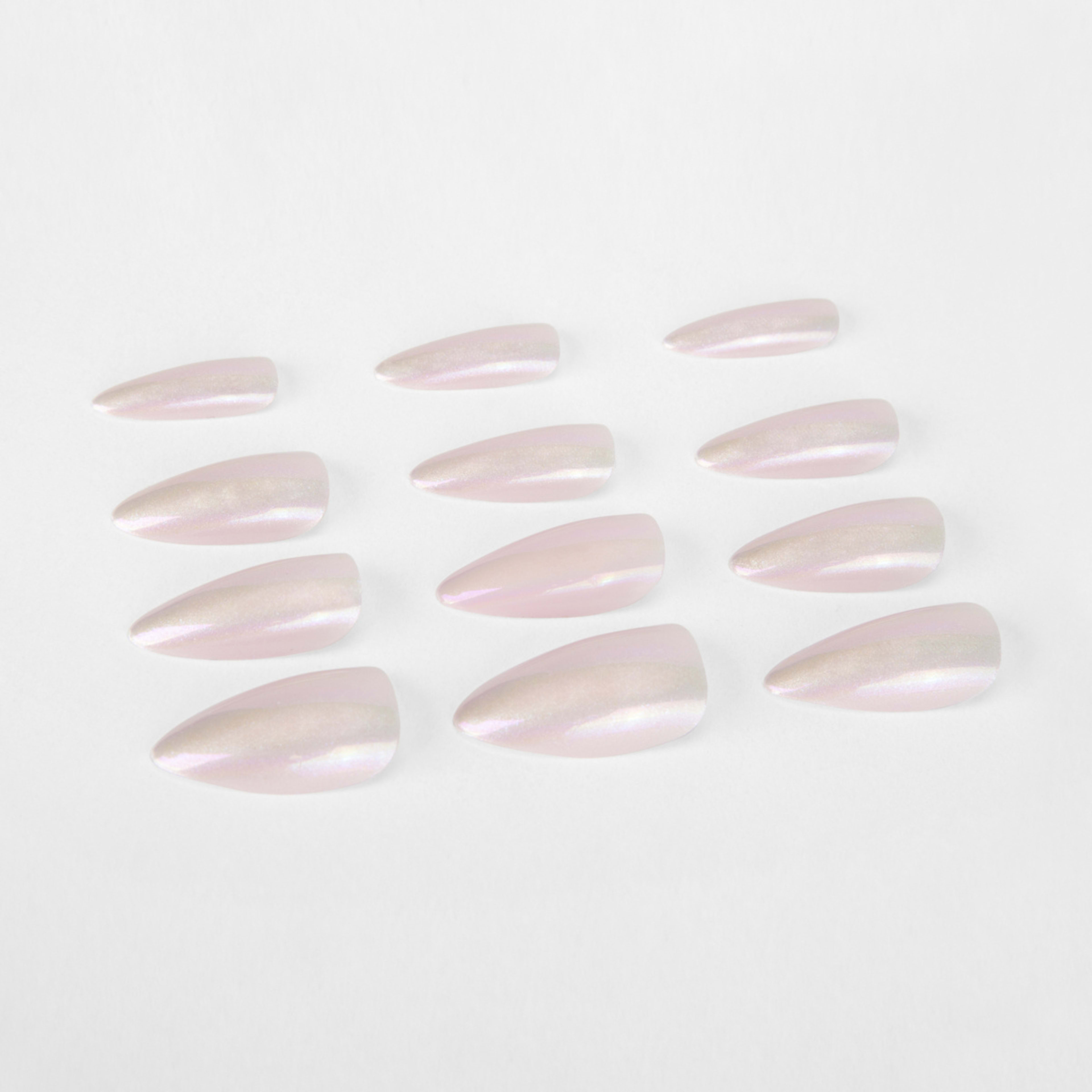 OXX Cosmetics 24 Pack False Nails with Adhesive Stiletto Shape
