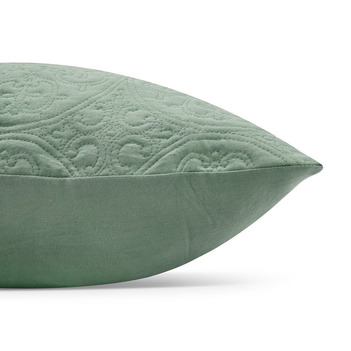 Aria European Pillowcase Sage Kmart