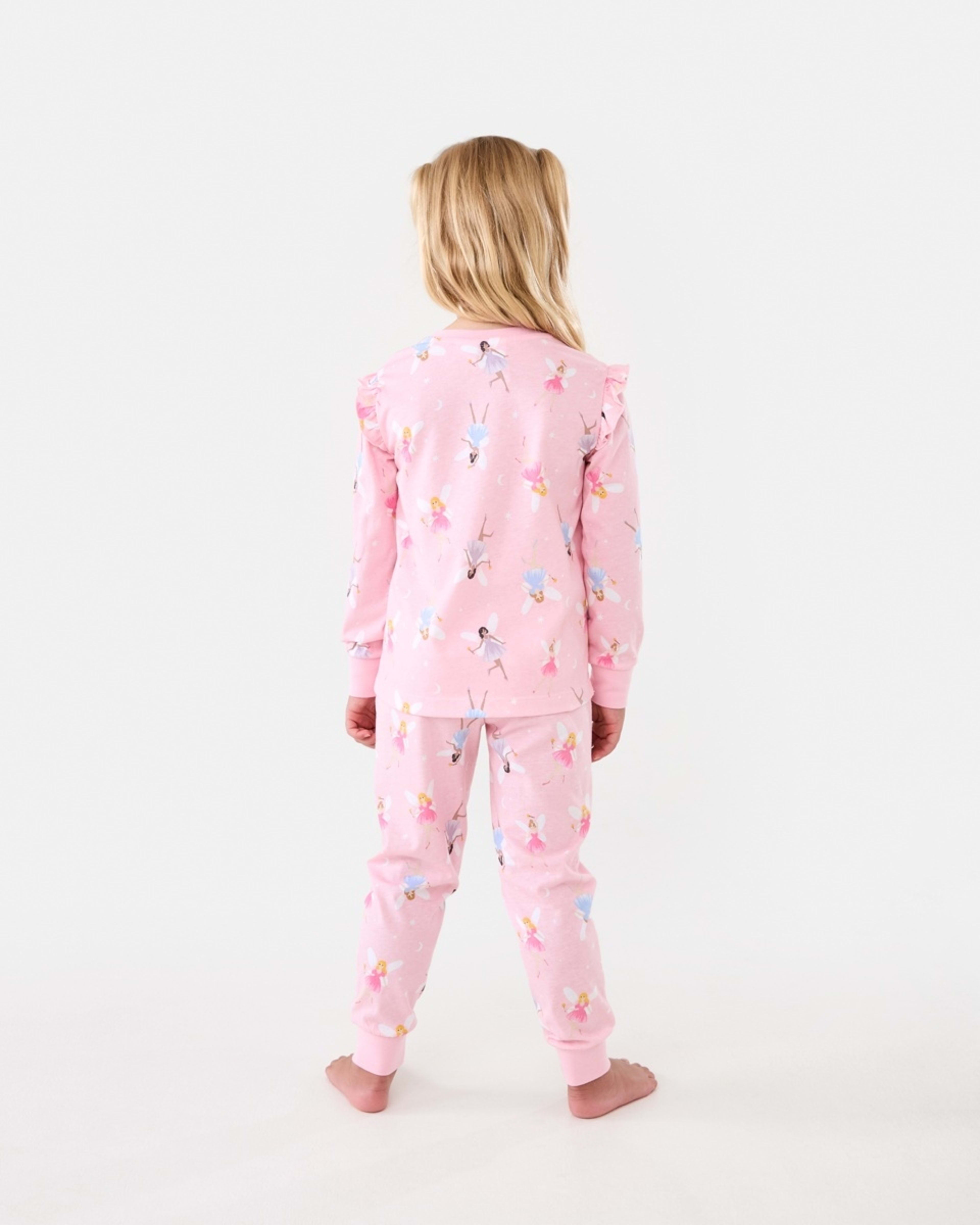 2 Jersey Pyjama Set Pnk Fairy, 2 of 9