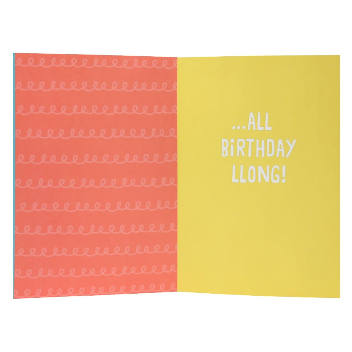 Hallmark Fuzzy Belly Llama Birthday Card Llots of Happy Kmart