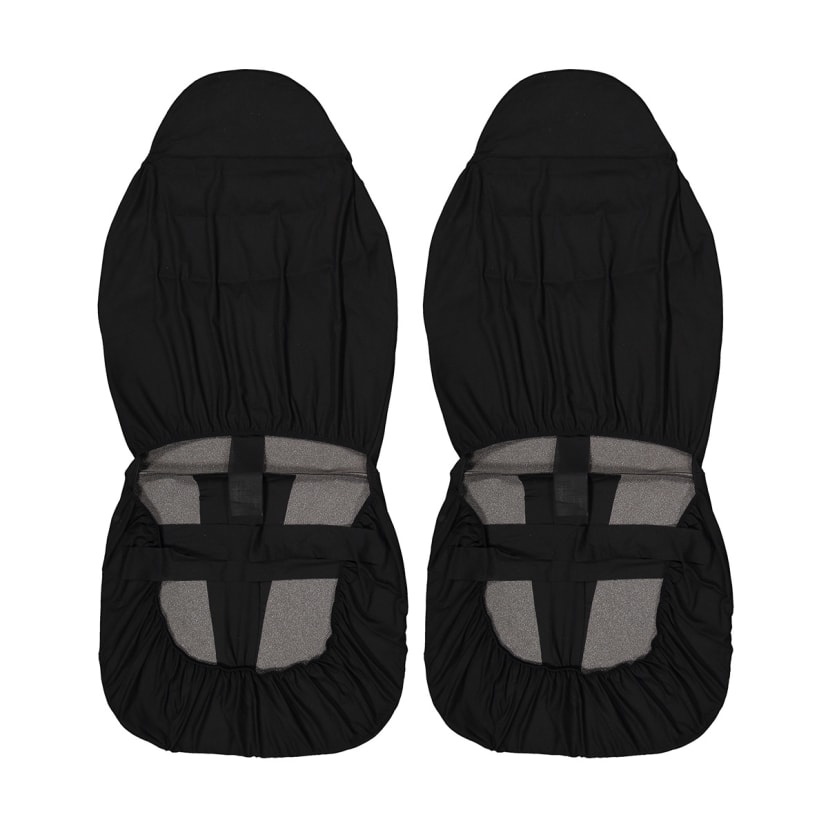 2 Front Seat Covers Silver Kmart