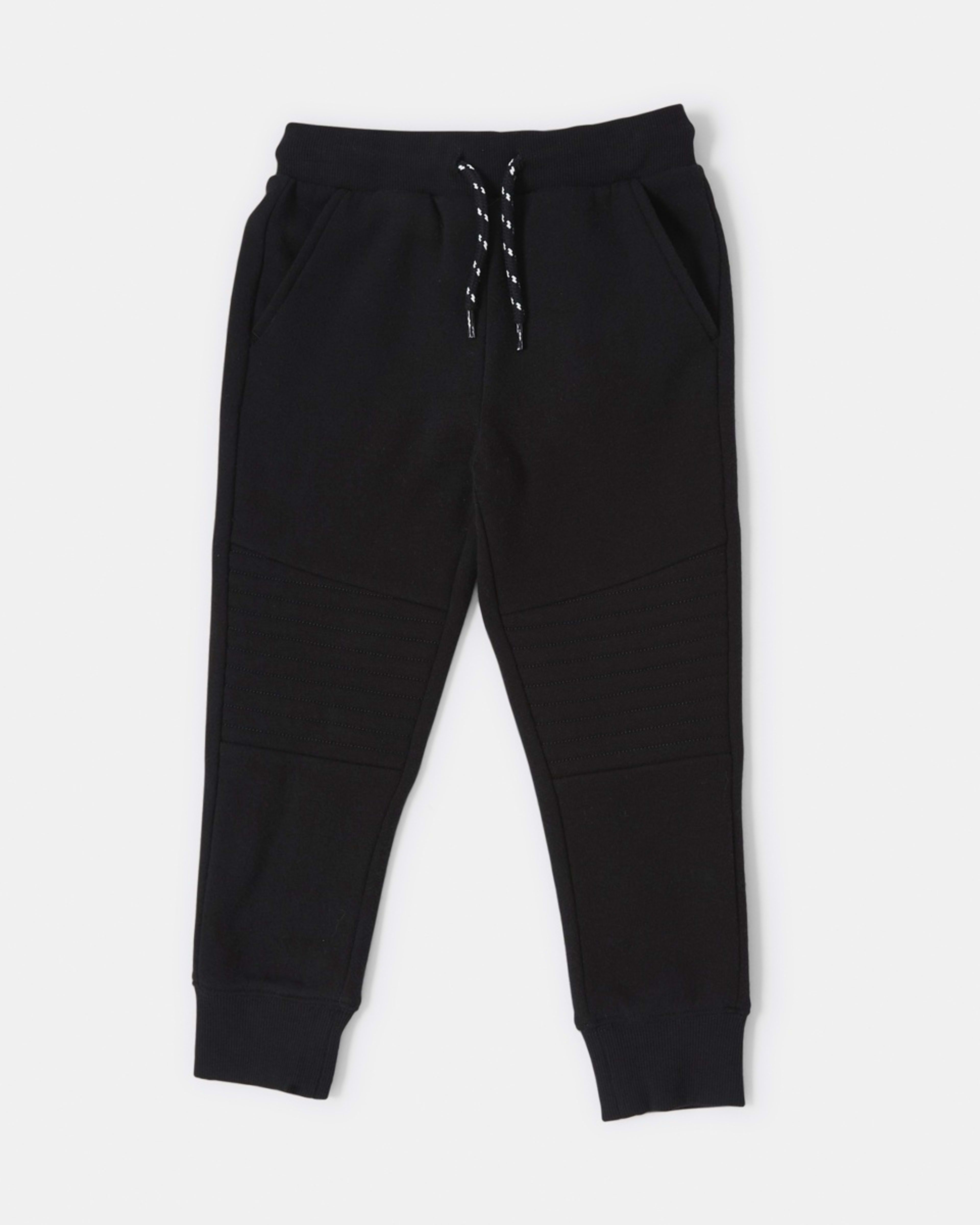 8 Moto Trackpants Black, 8 of 9