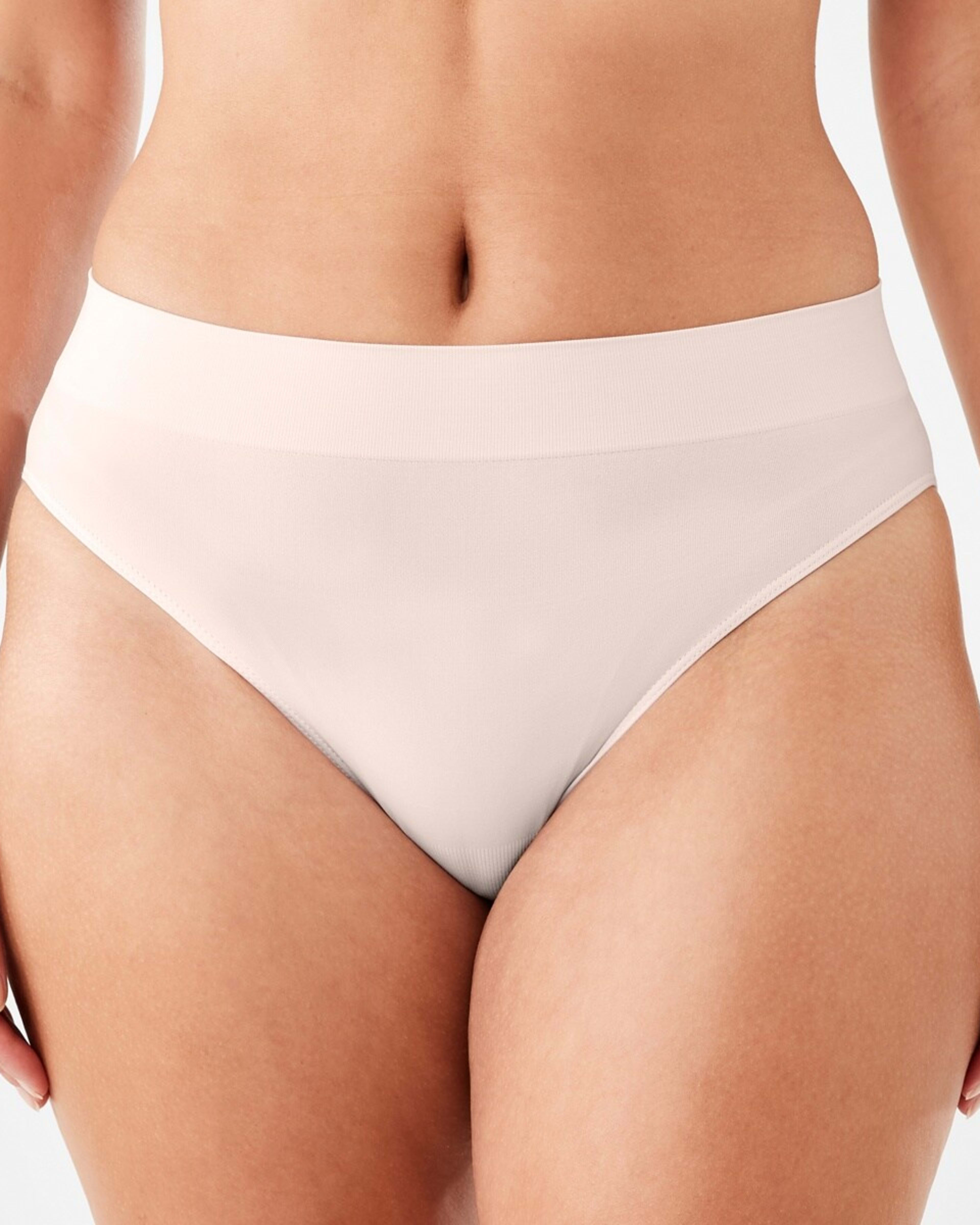 4 3 Pack Ultra Smooth Seamfree Hi-Cut Briefs HALOGEN BLUE, PINK CHALK, MIDNIGHT, 4 of 8