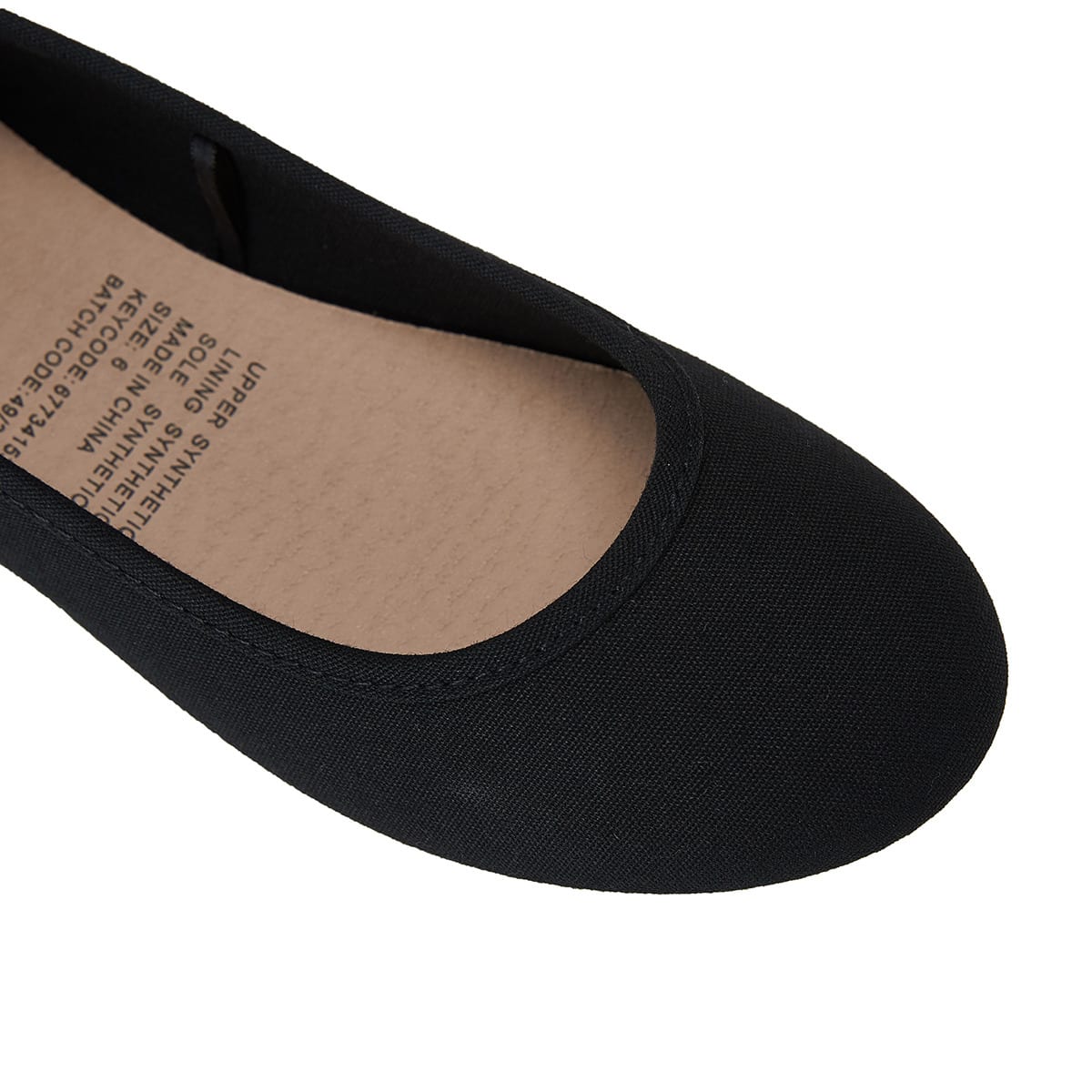 Round Toe Ballet Flats Kmart
