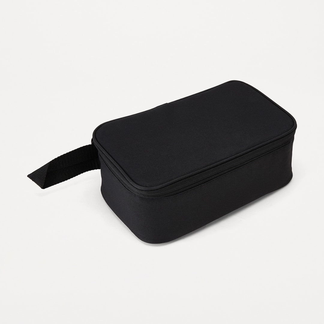 Black Insulated Cold Box Lunch Bag Kmart