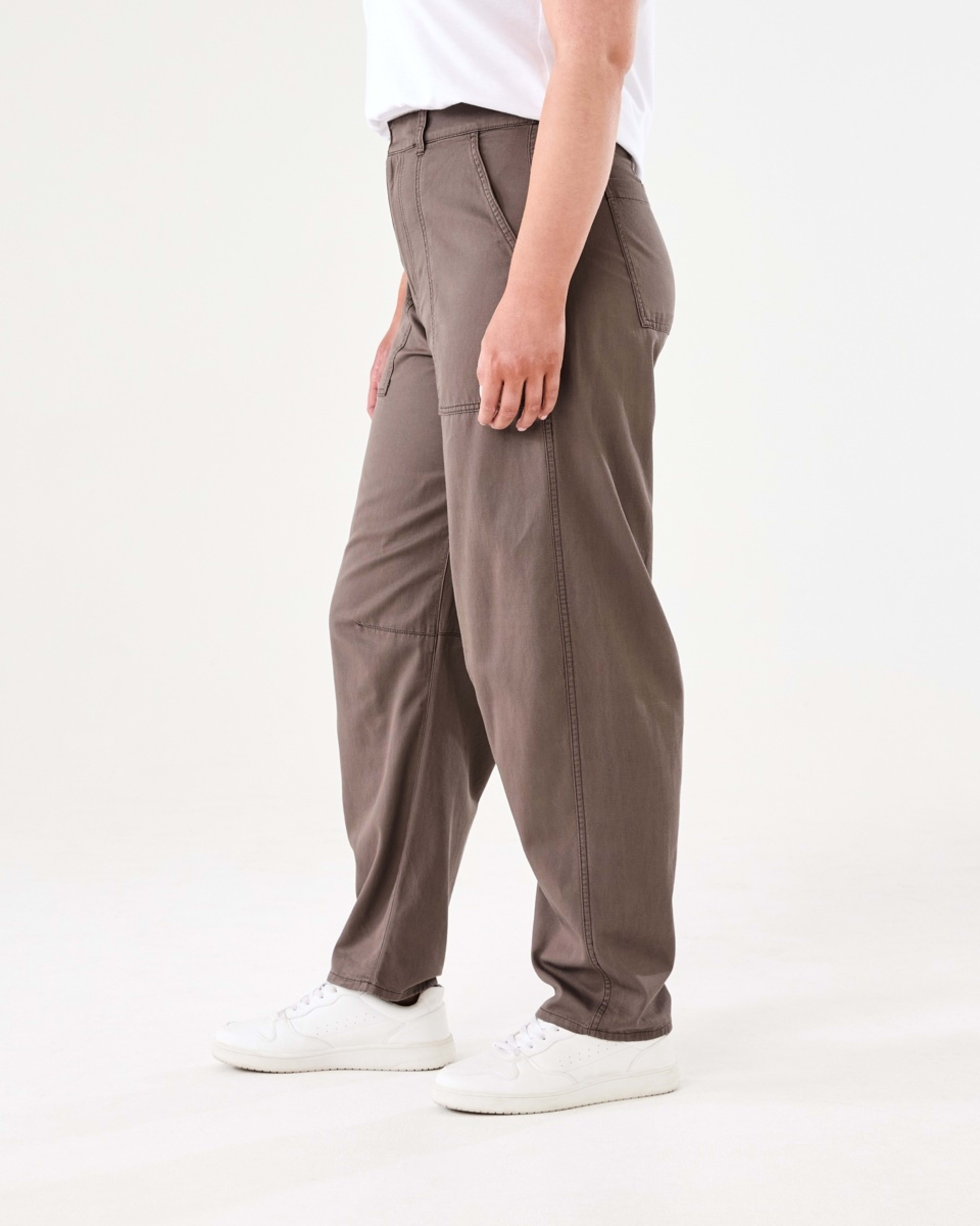 2 Barrel Pants DEEP TAUPE, 2 of 5
