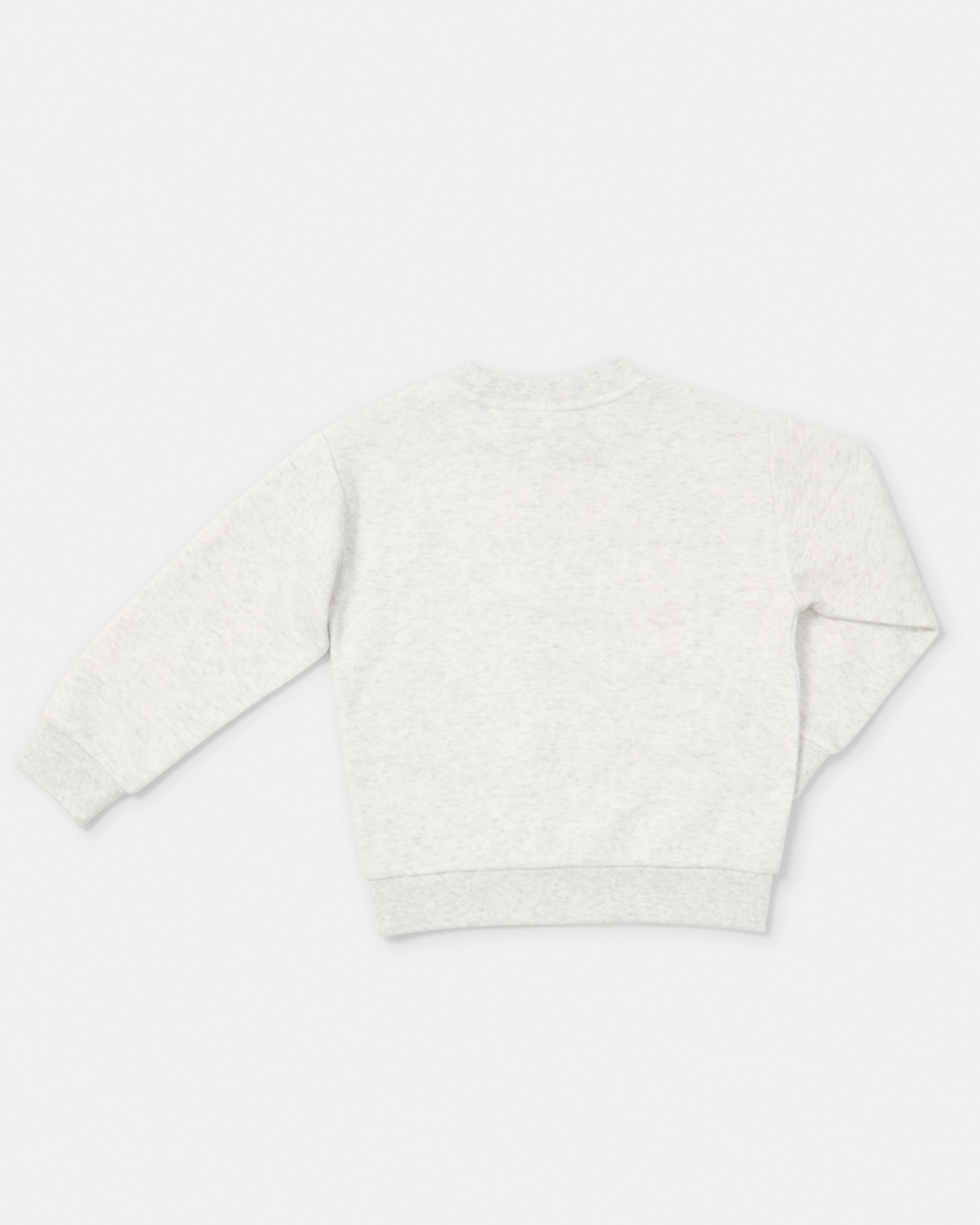 8 Crew Neck Sweater Wht Marle, 8 of 8