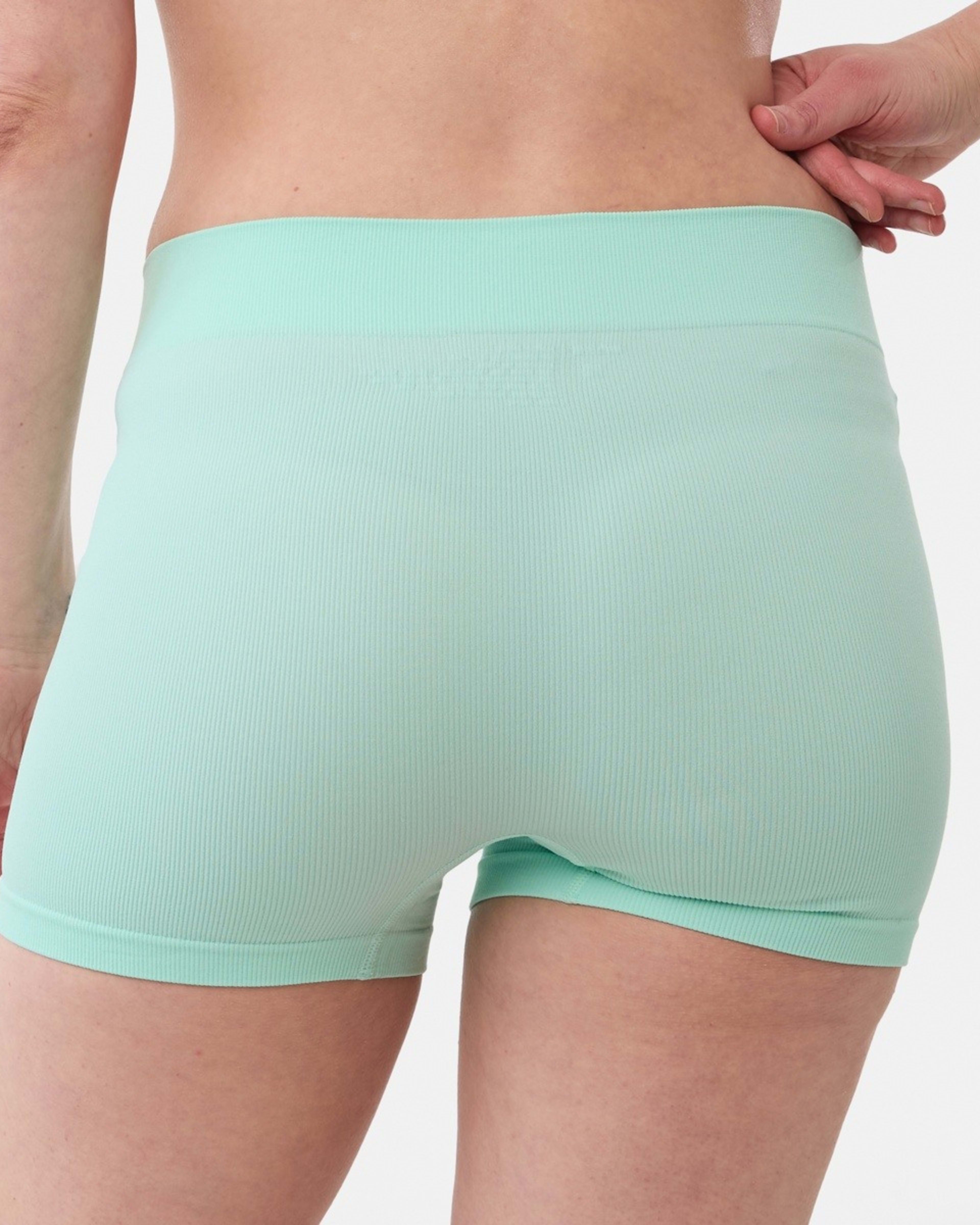 7 3 Pack Rib Shorties BLUE MARINE, BALLERINA, BRIGHT MINT, 7 of 8