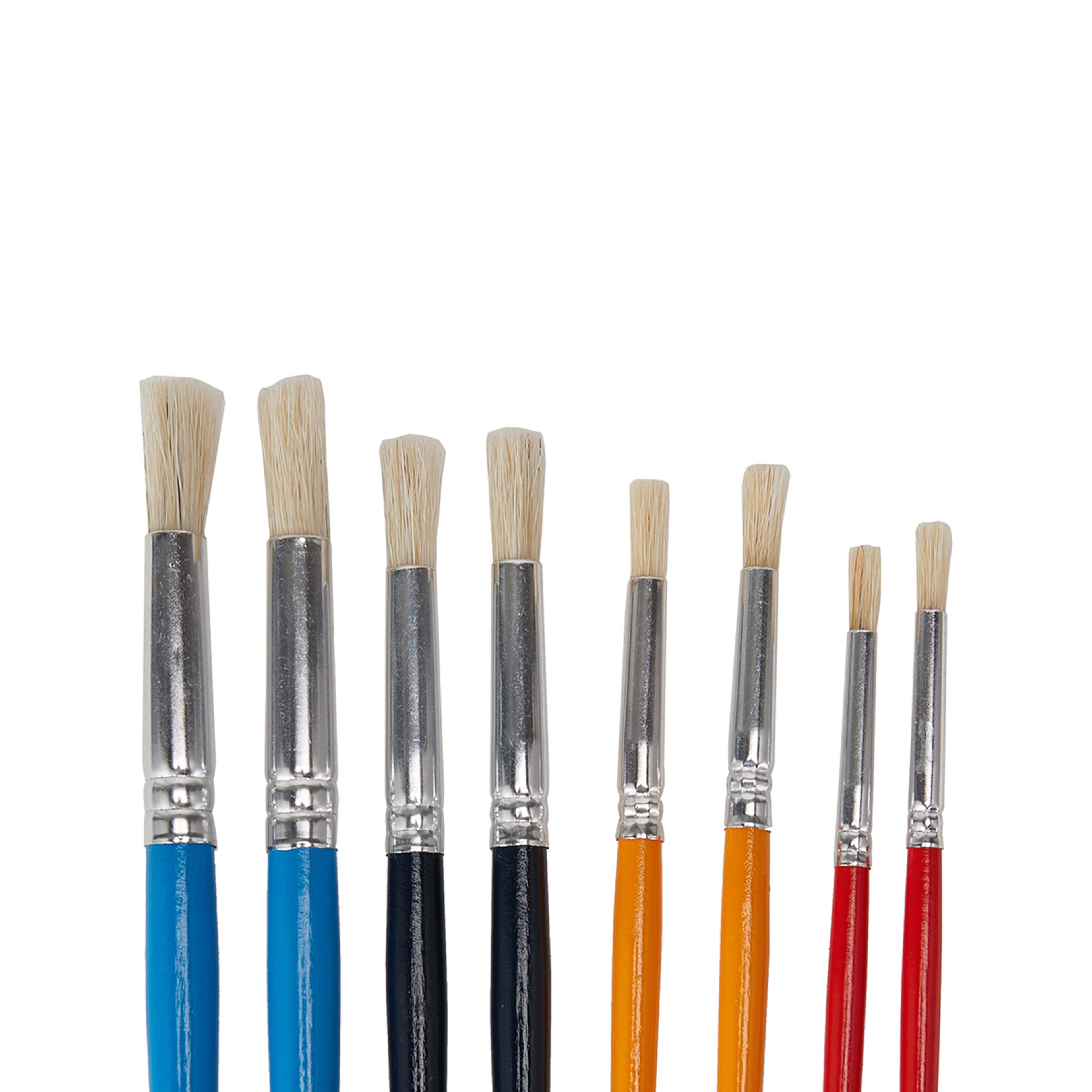 8 Pack Stencil Brushes Kmart