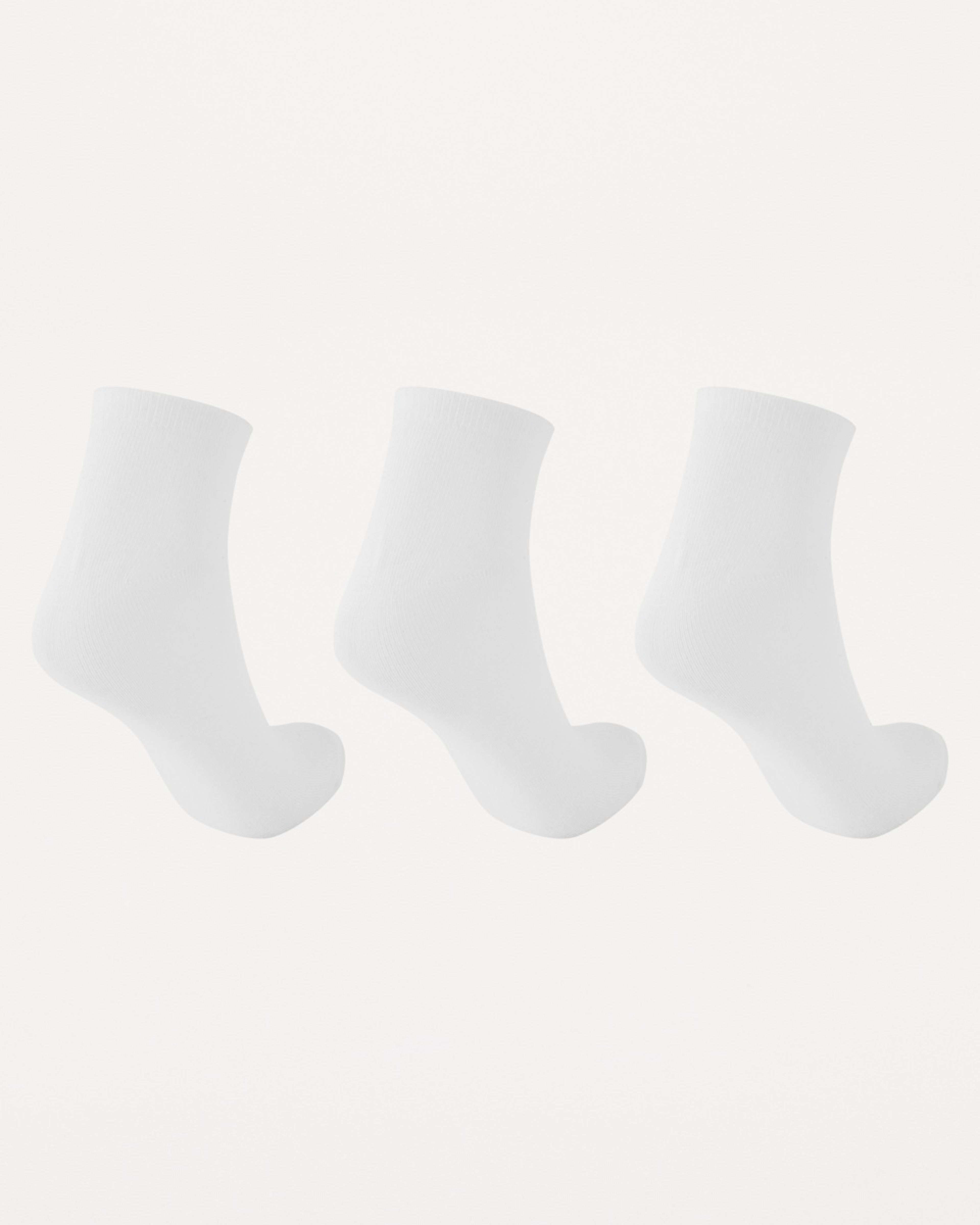 2 3 Pack Anklet Socks WHITE, 2 of 3