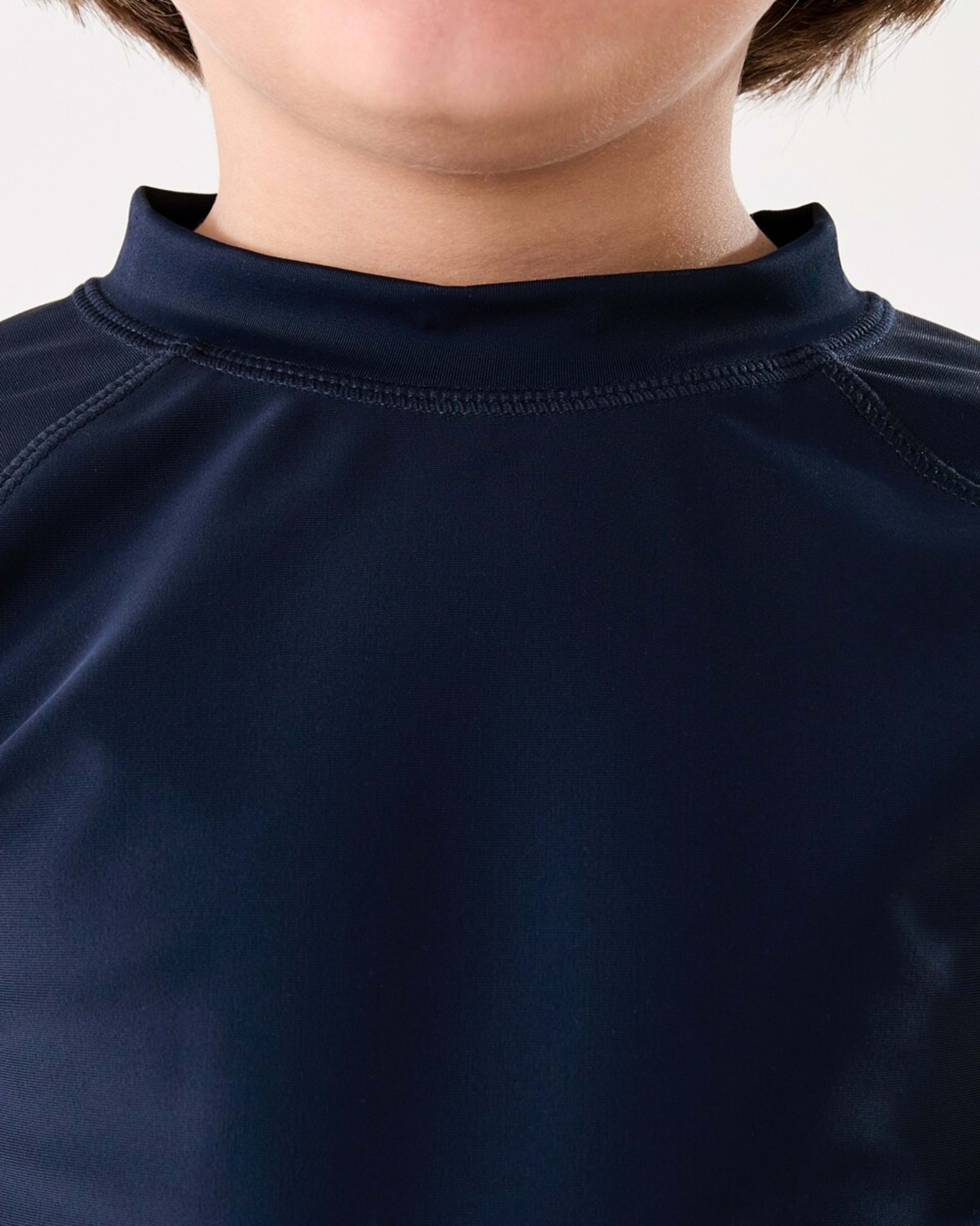 4 Short Sleeve Rash Vest DRESS BLUE, 4 of 6