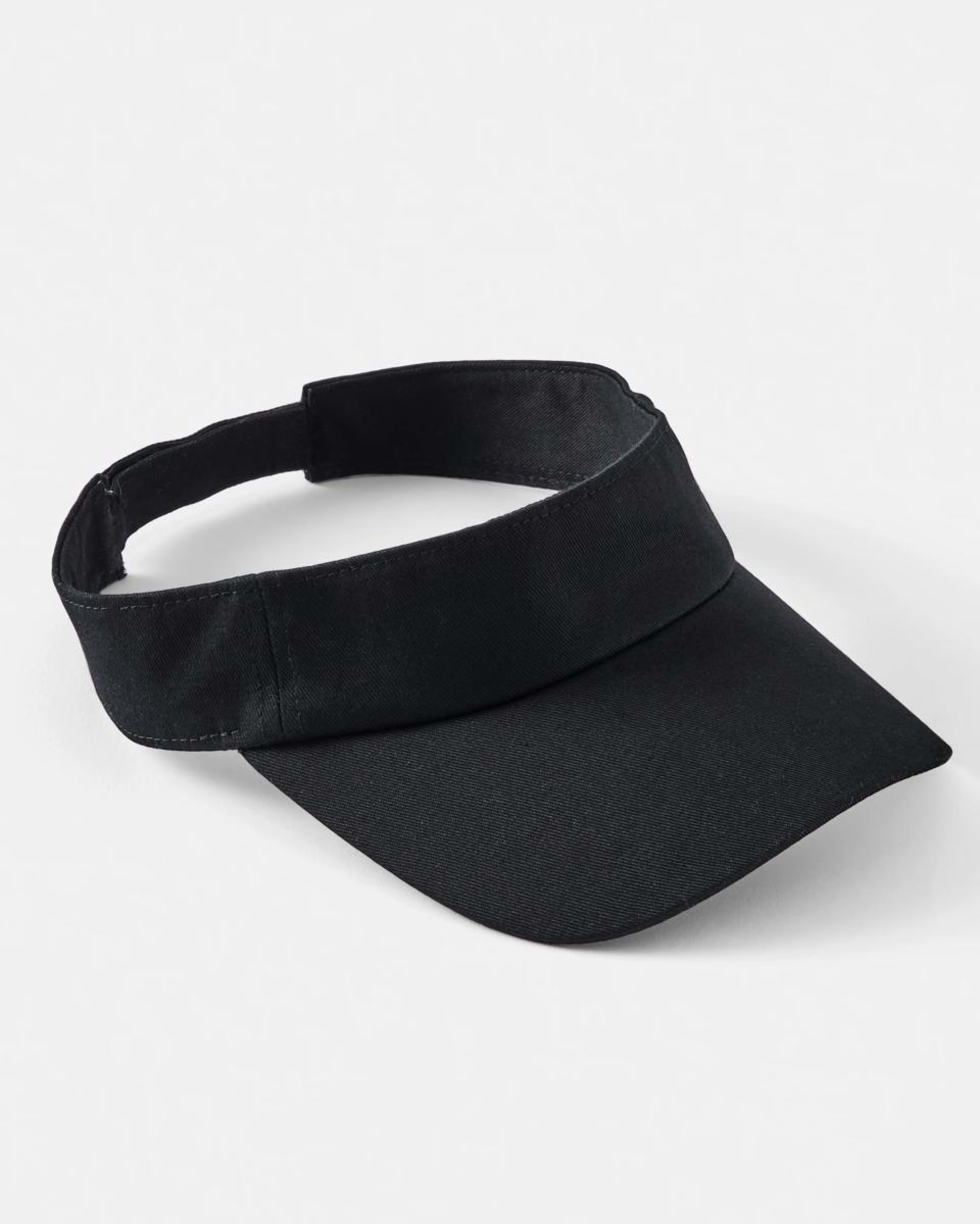 1 Basic Twill Visor BLACK