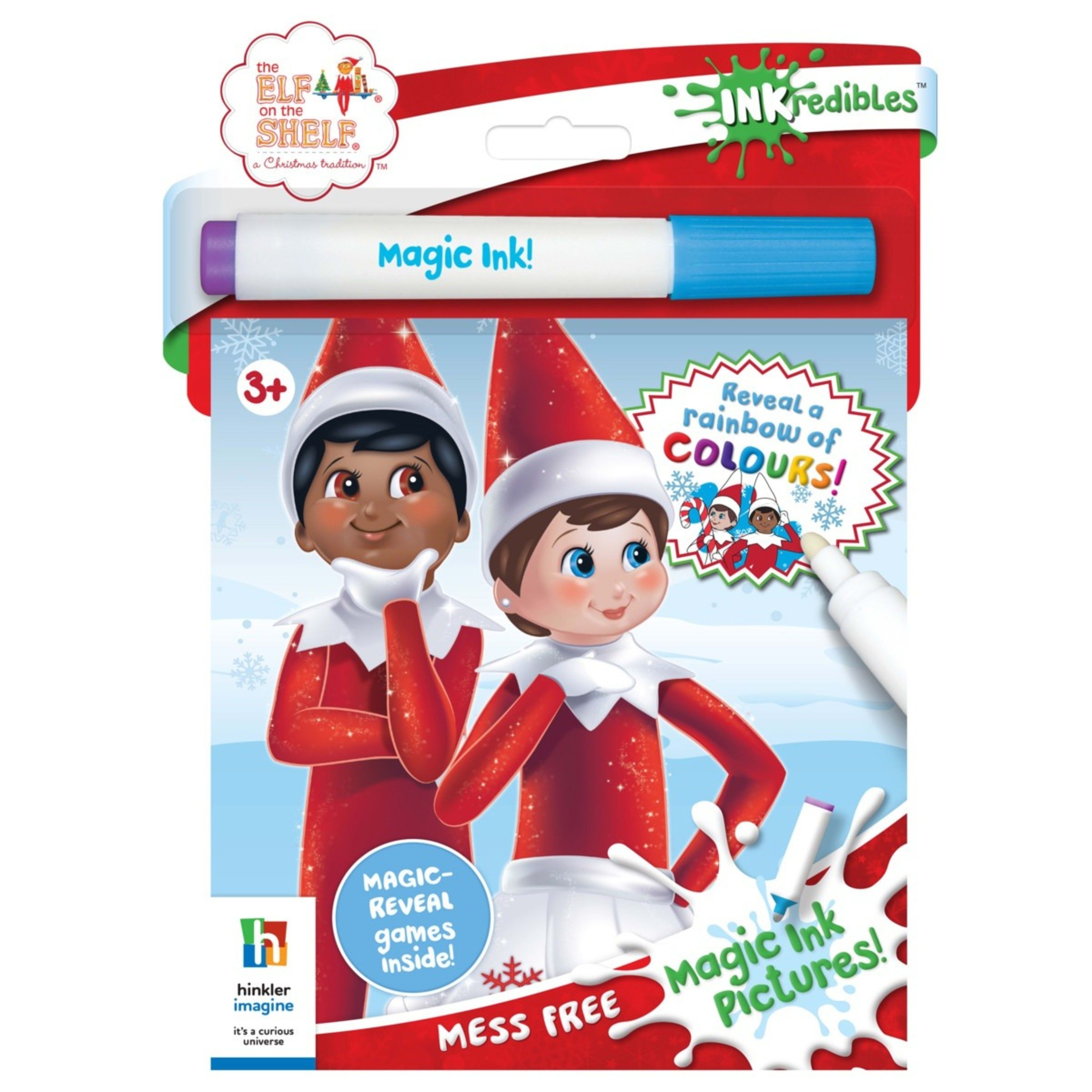1 INKredibles The Elf on The Shelf: A Christmas Tradition Mess-Free Activity Kit - Book
