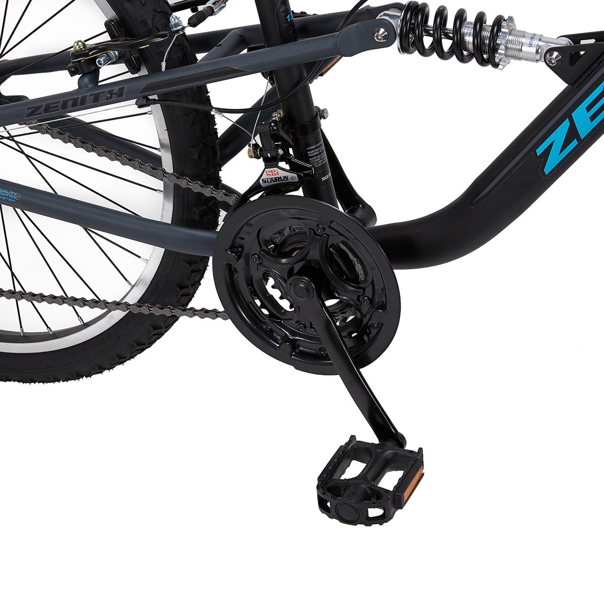 60cm Zenith Dual Suspension Bike Kmart
