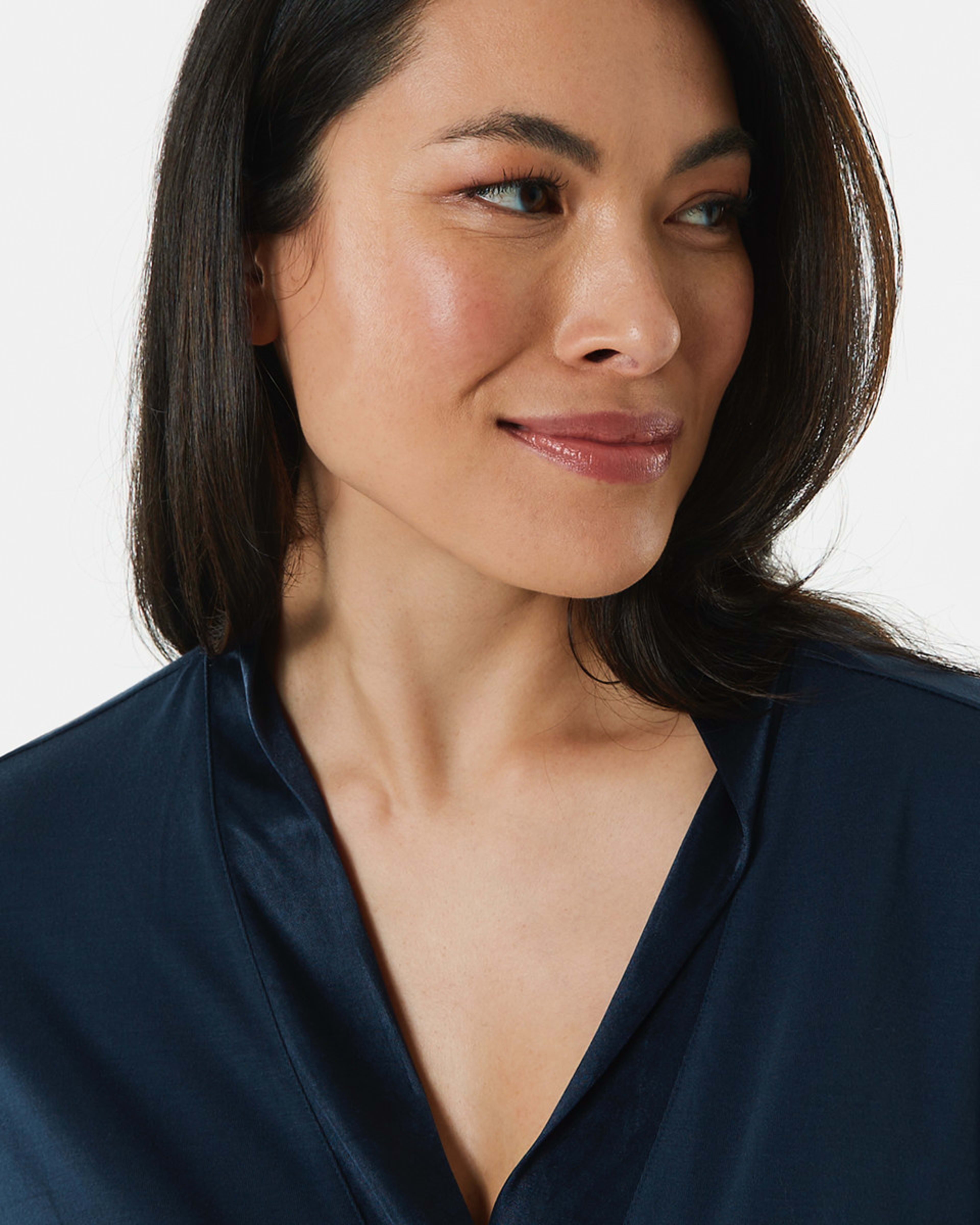 Satin Trim Gown Kmart