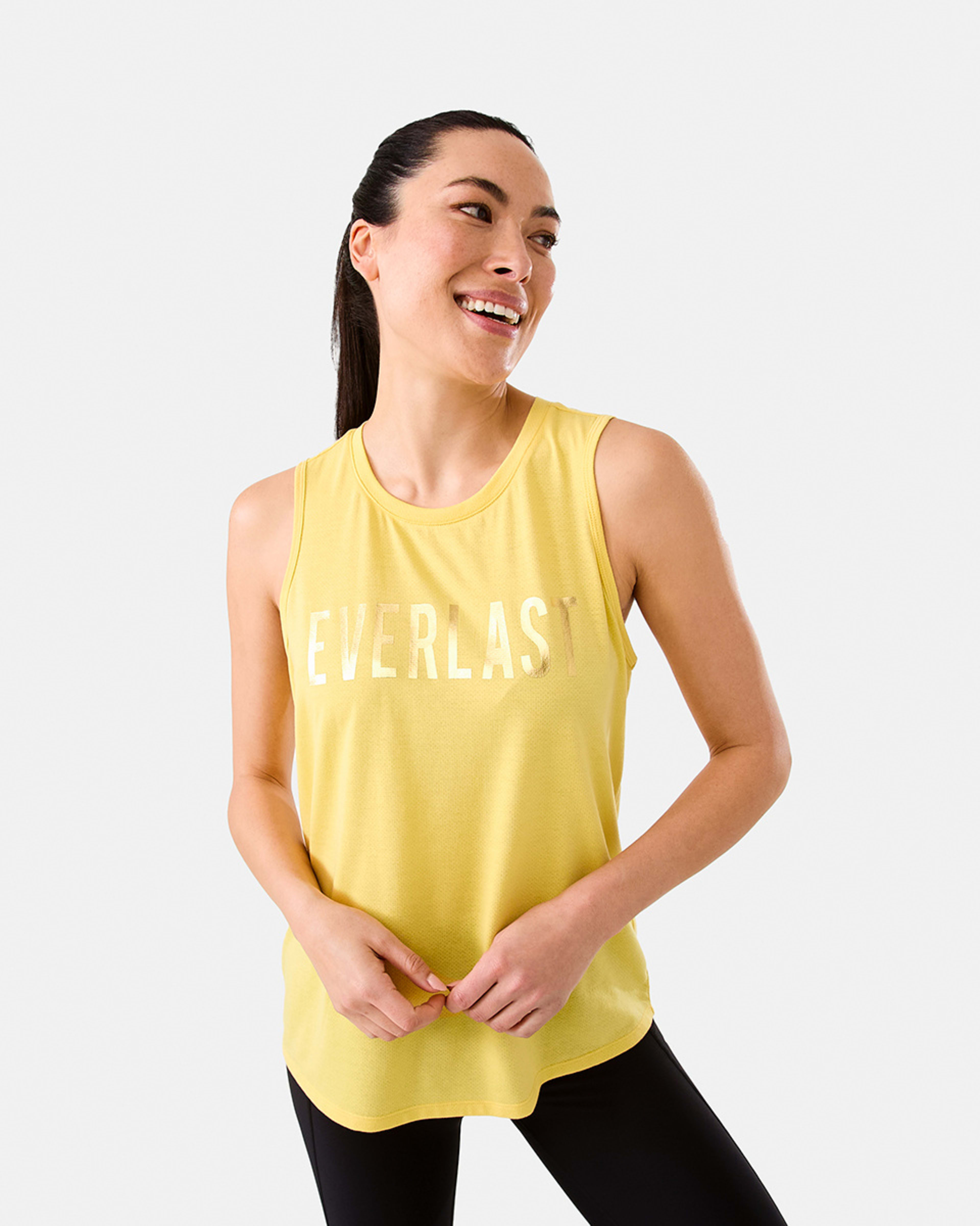 1 Everlast Womens Keyhole Tank Peach