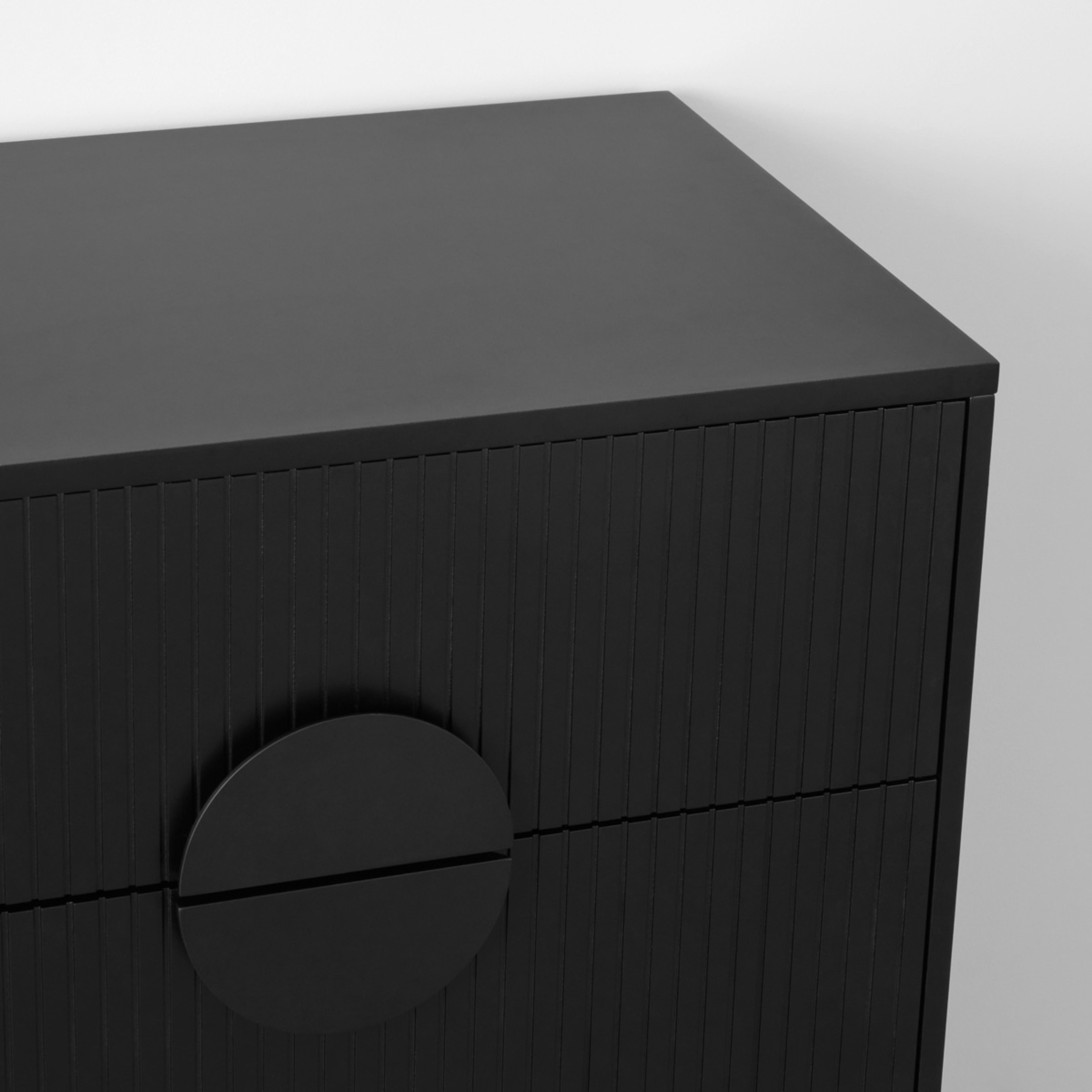 6 Stevie 4 Drawer Chest - Black, 6 of 10
