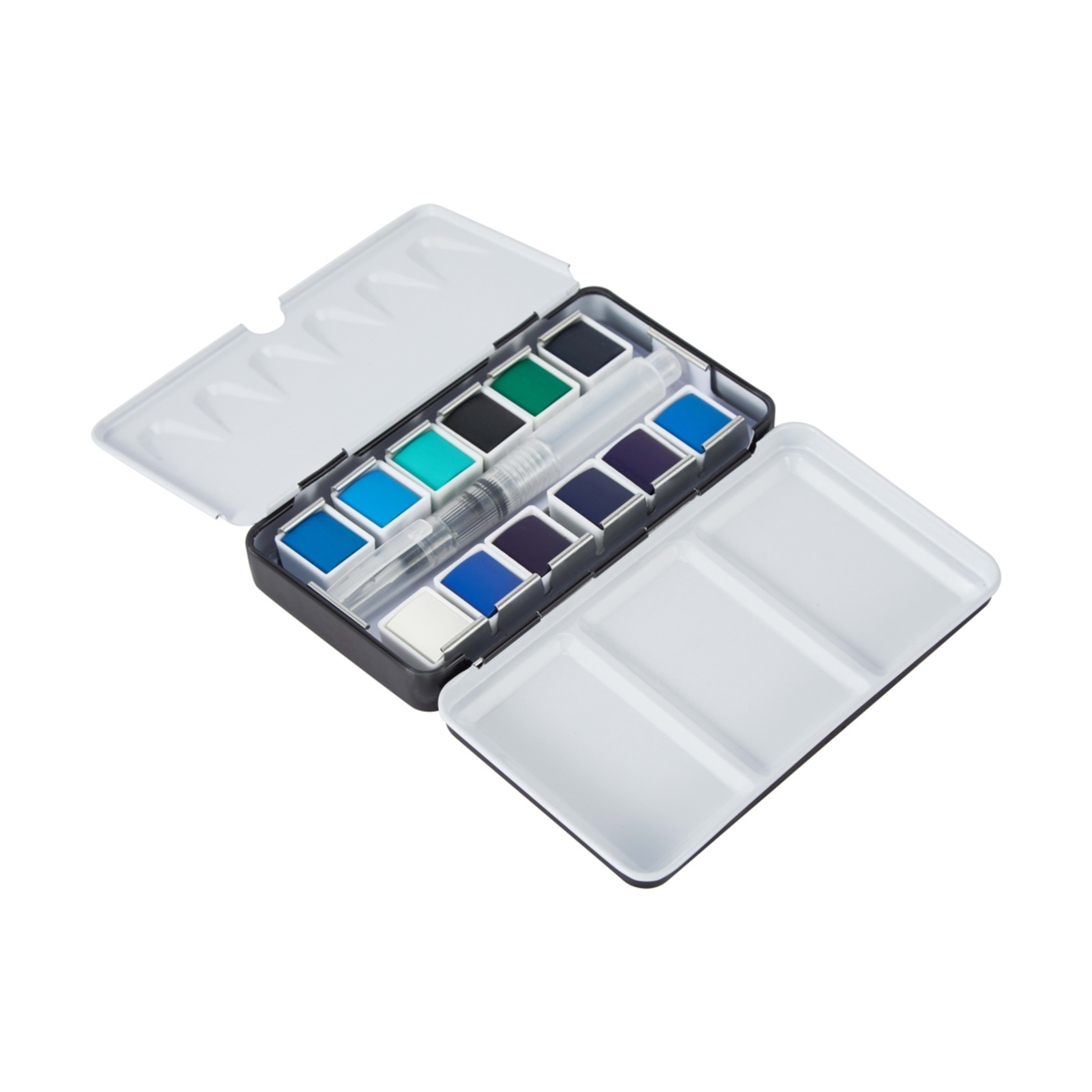 3 12 Pack Watercolour Half-Pans - Ocean, 3 of 7