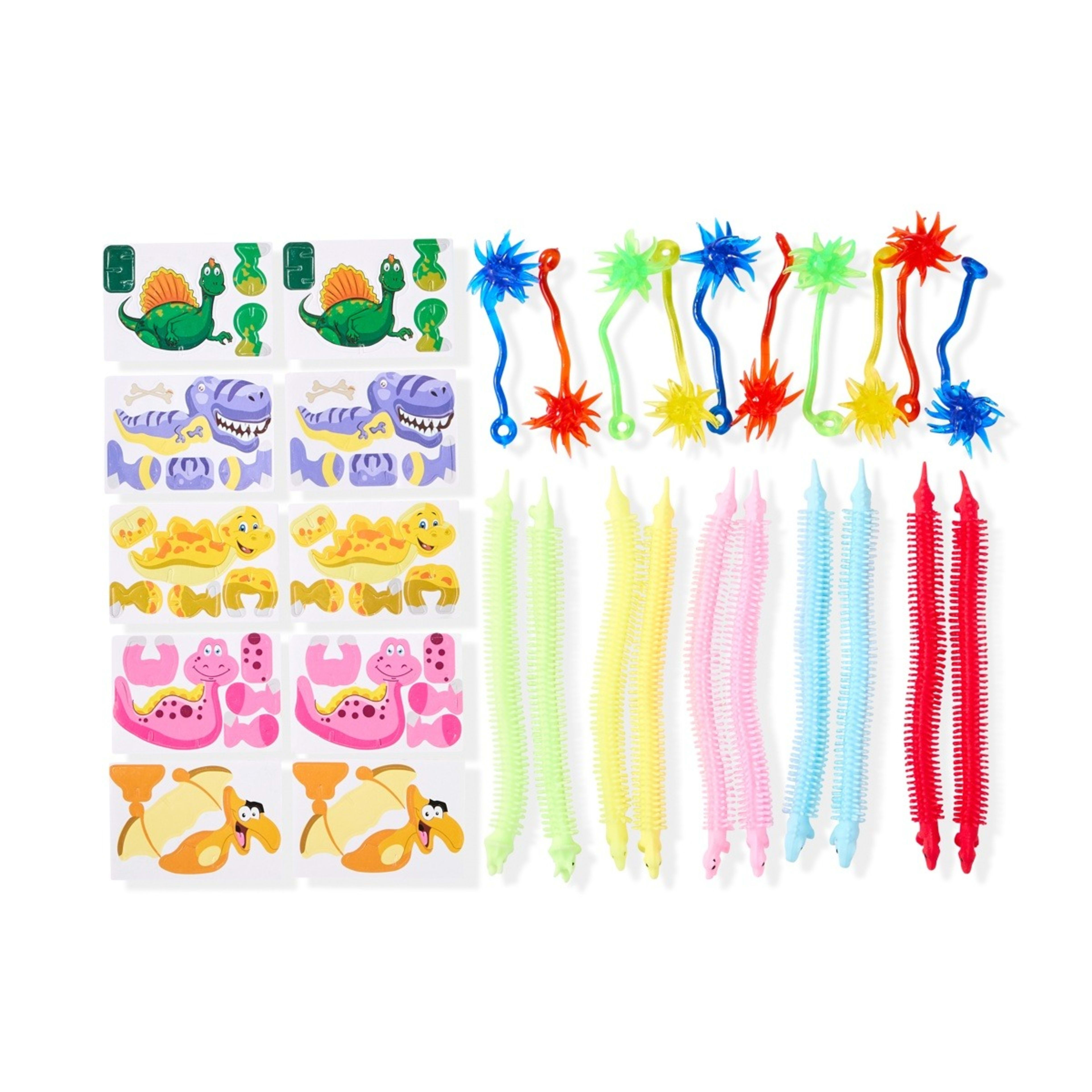 6 100 Piece Bright Animals Party Favour Pack, 6 of 10