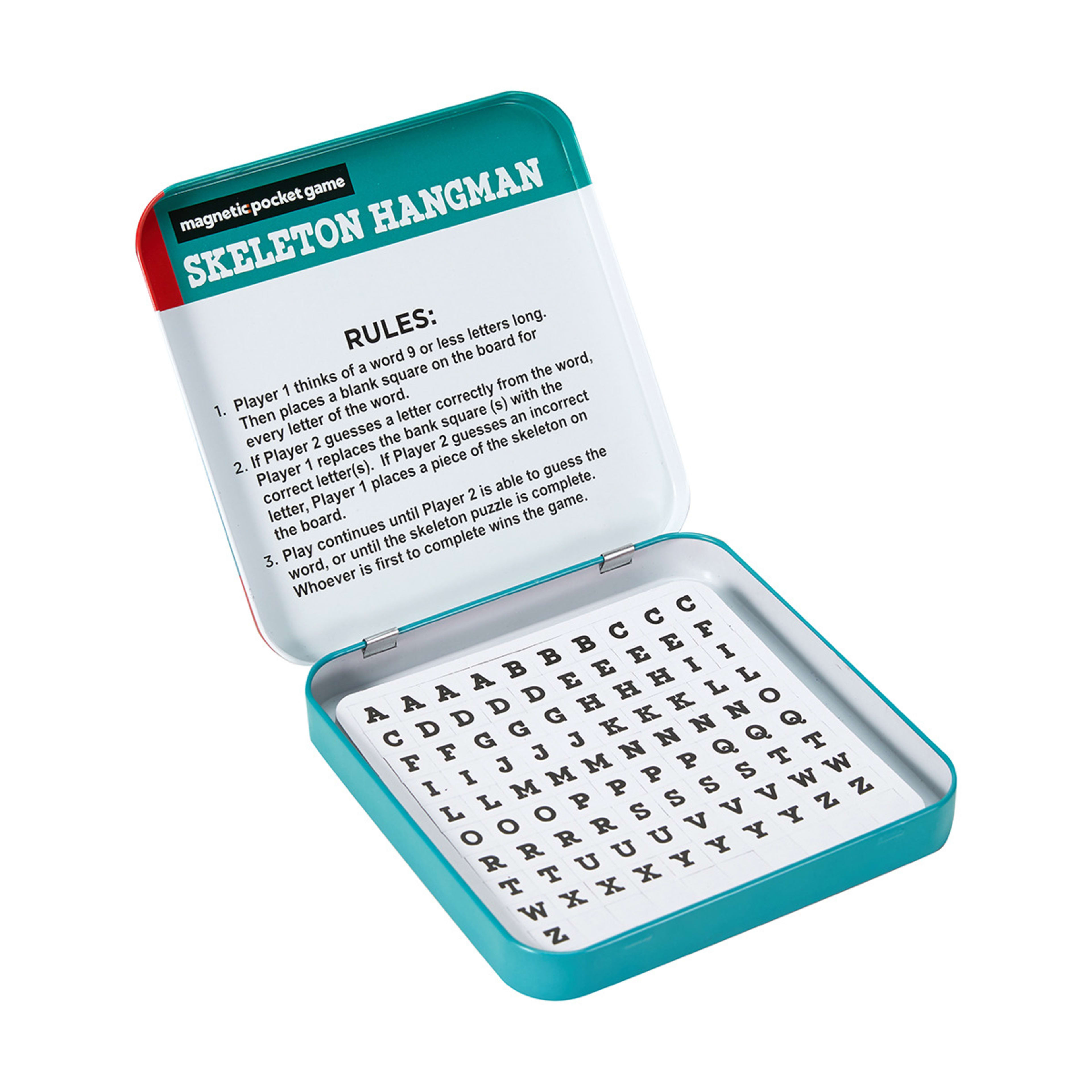 Skeleton Hangman Pocket Game Kmart