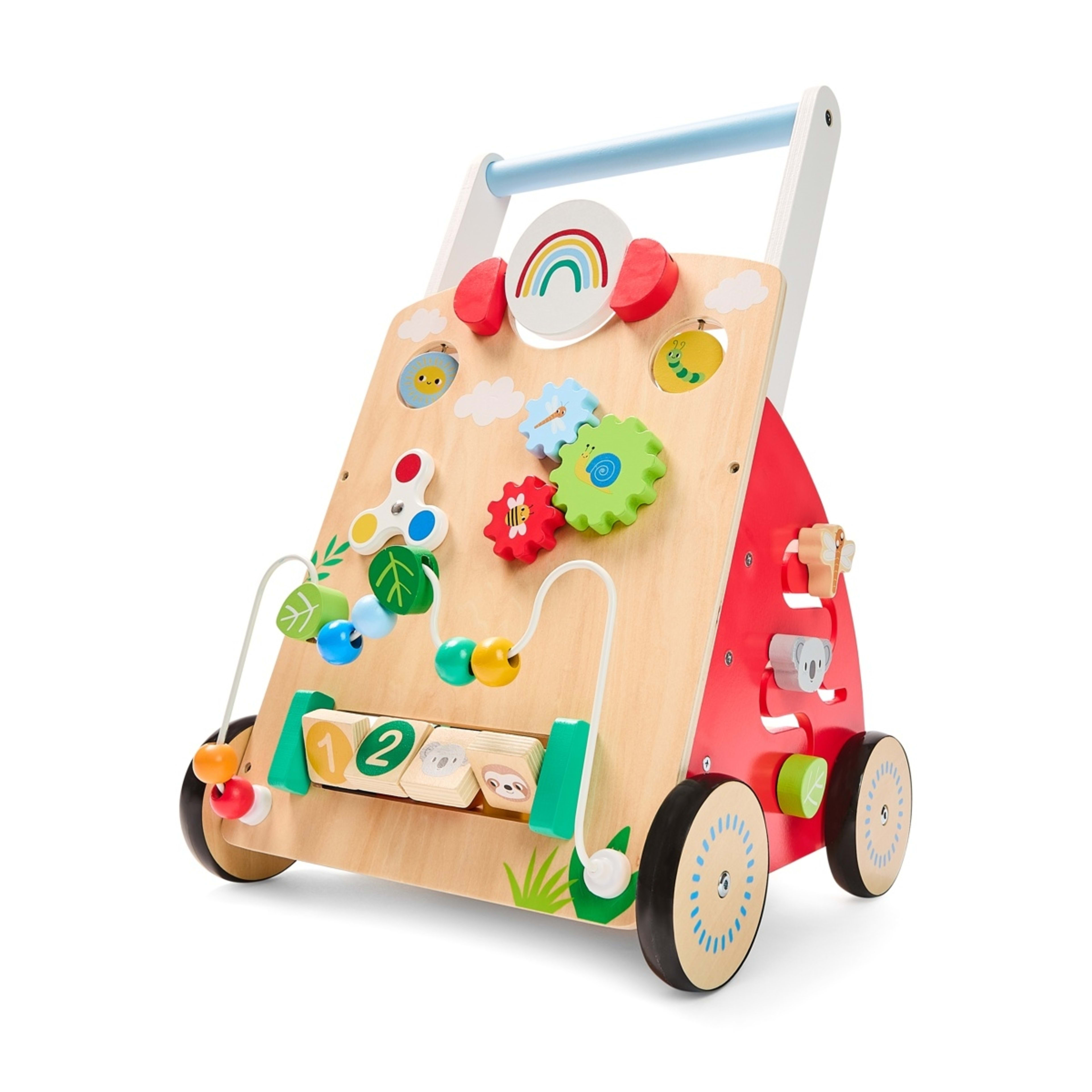 1 Wooden Activity Walker Playset, 1 of 9