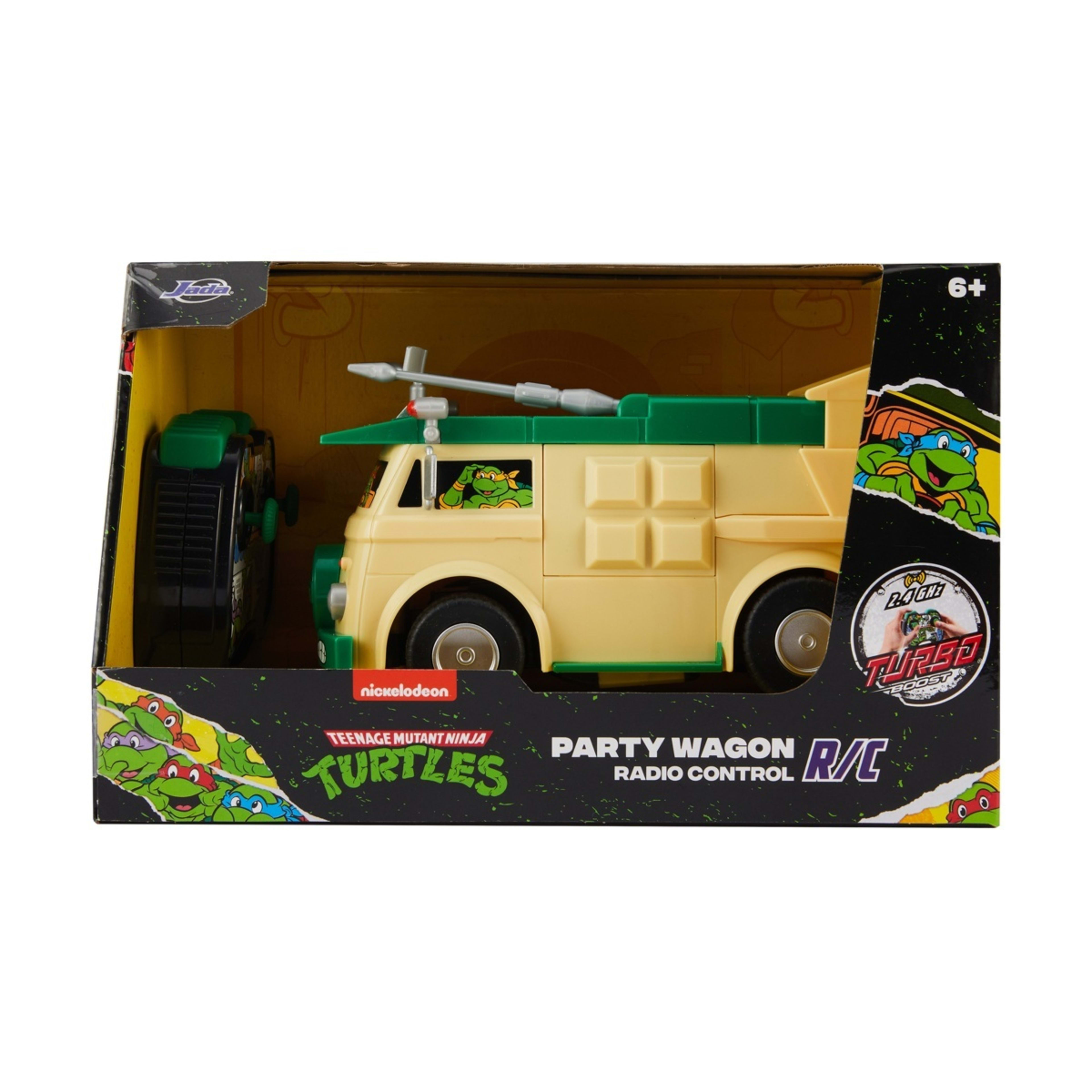 1 Jada Nickelodeon Teenage Mutant Ninja Turtles Radio Control Party Wagon Toy