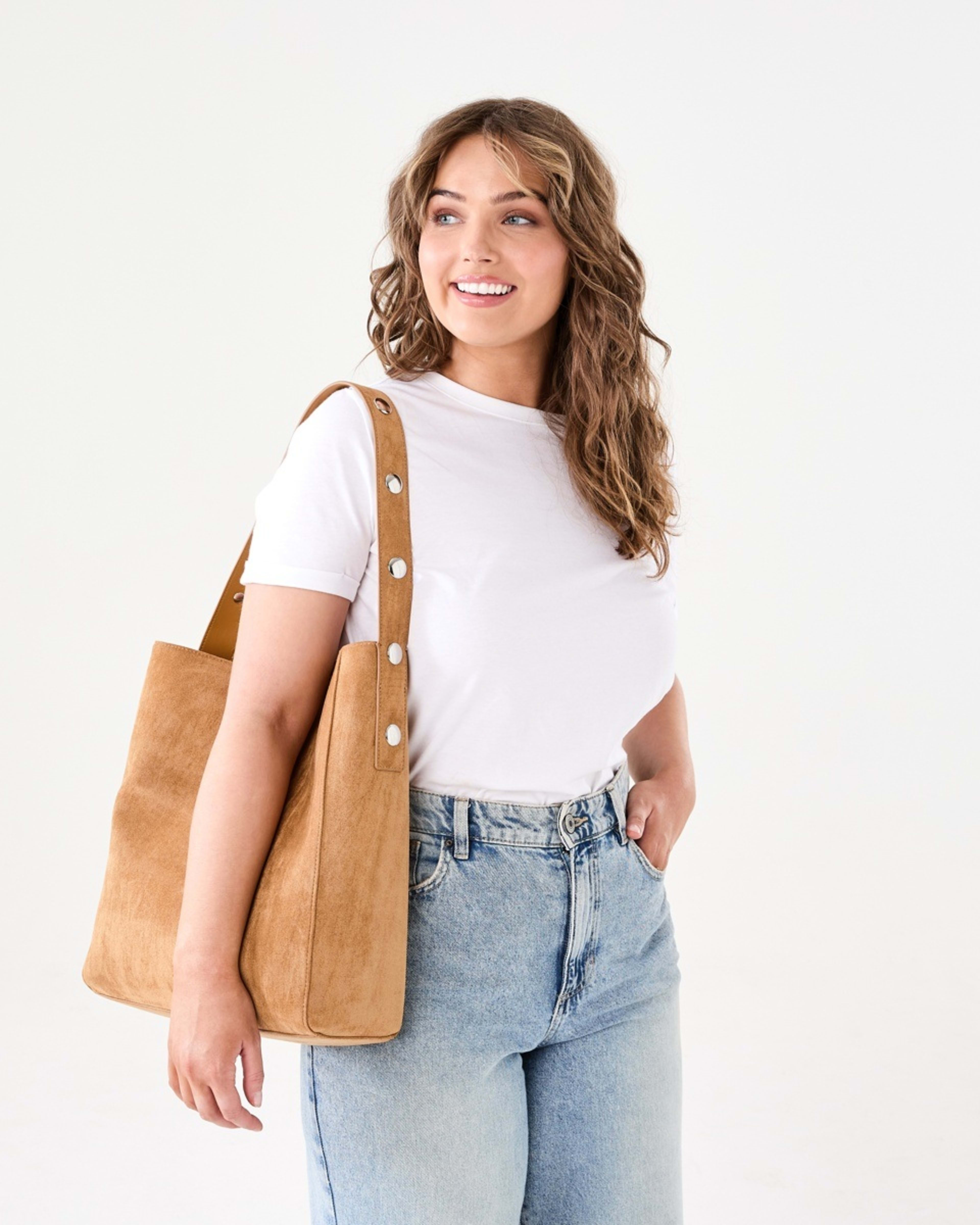 4 Hobo Bag CAMEL TAN, 4 of 4