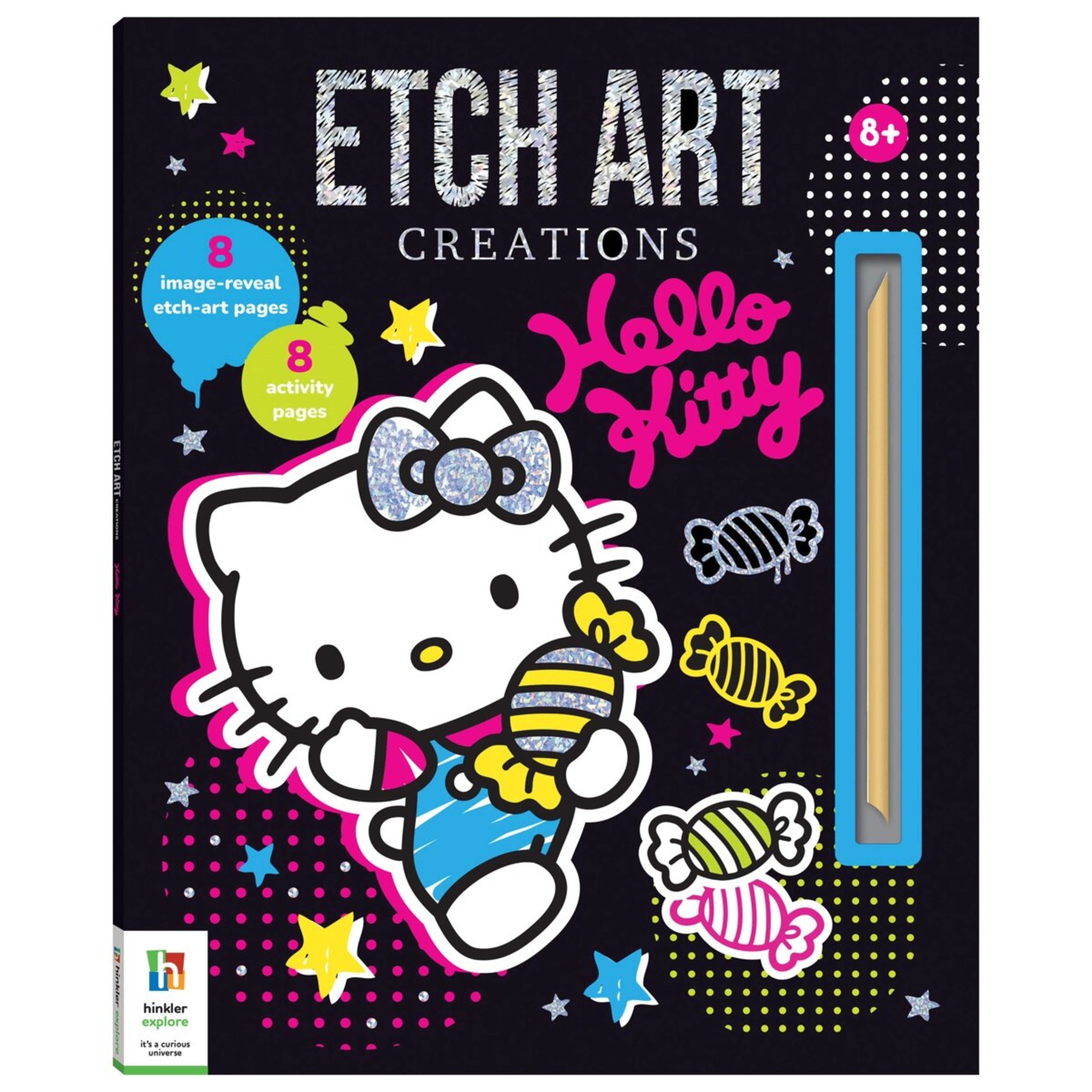 1 Etch Art Creations: Hello Kitty - Book, 1 of 7