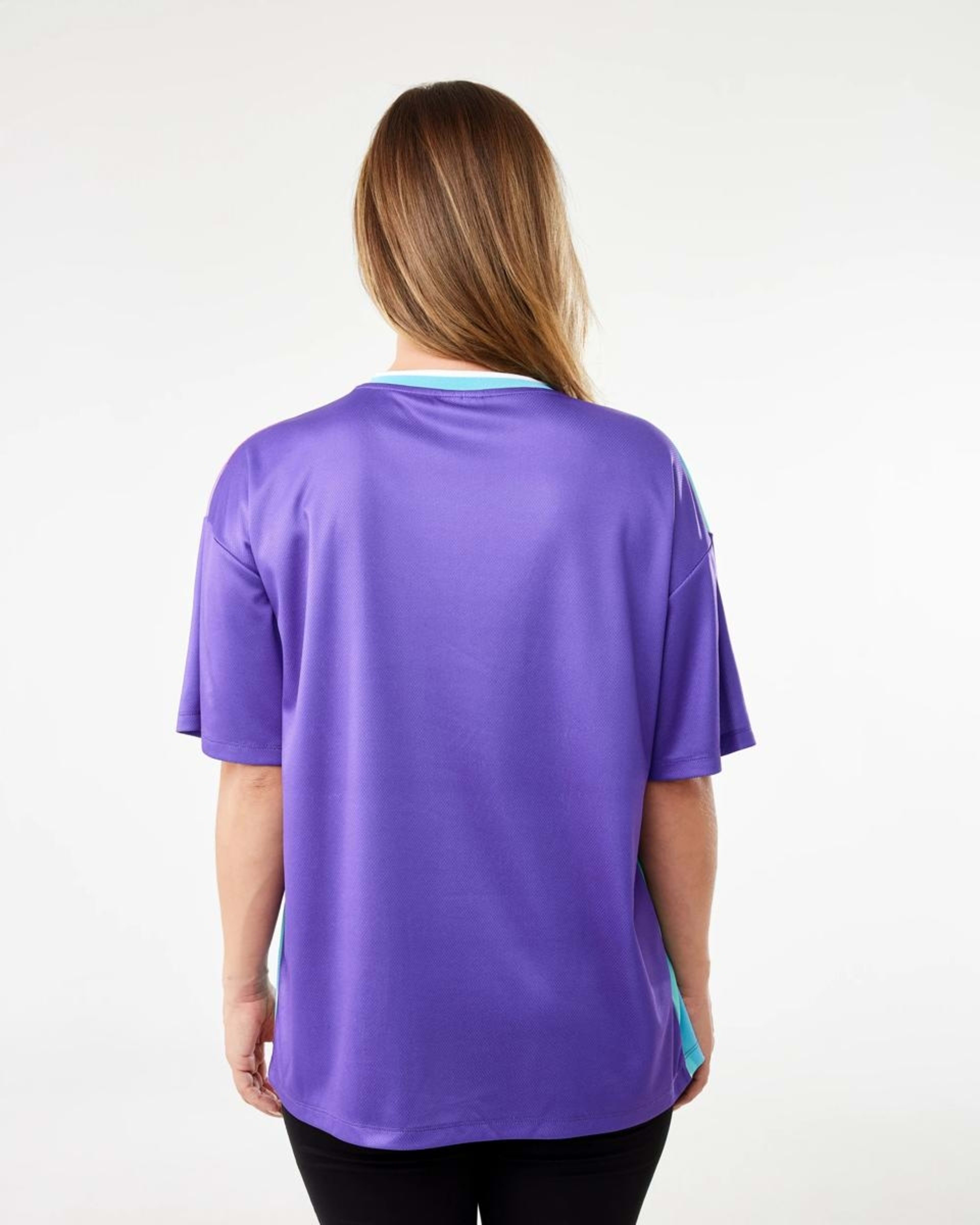 4 AFC Women's Asian Cup Australia Adult T-shirt Purple, 4 of 7