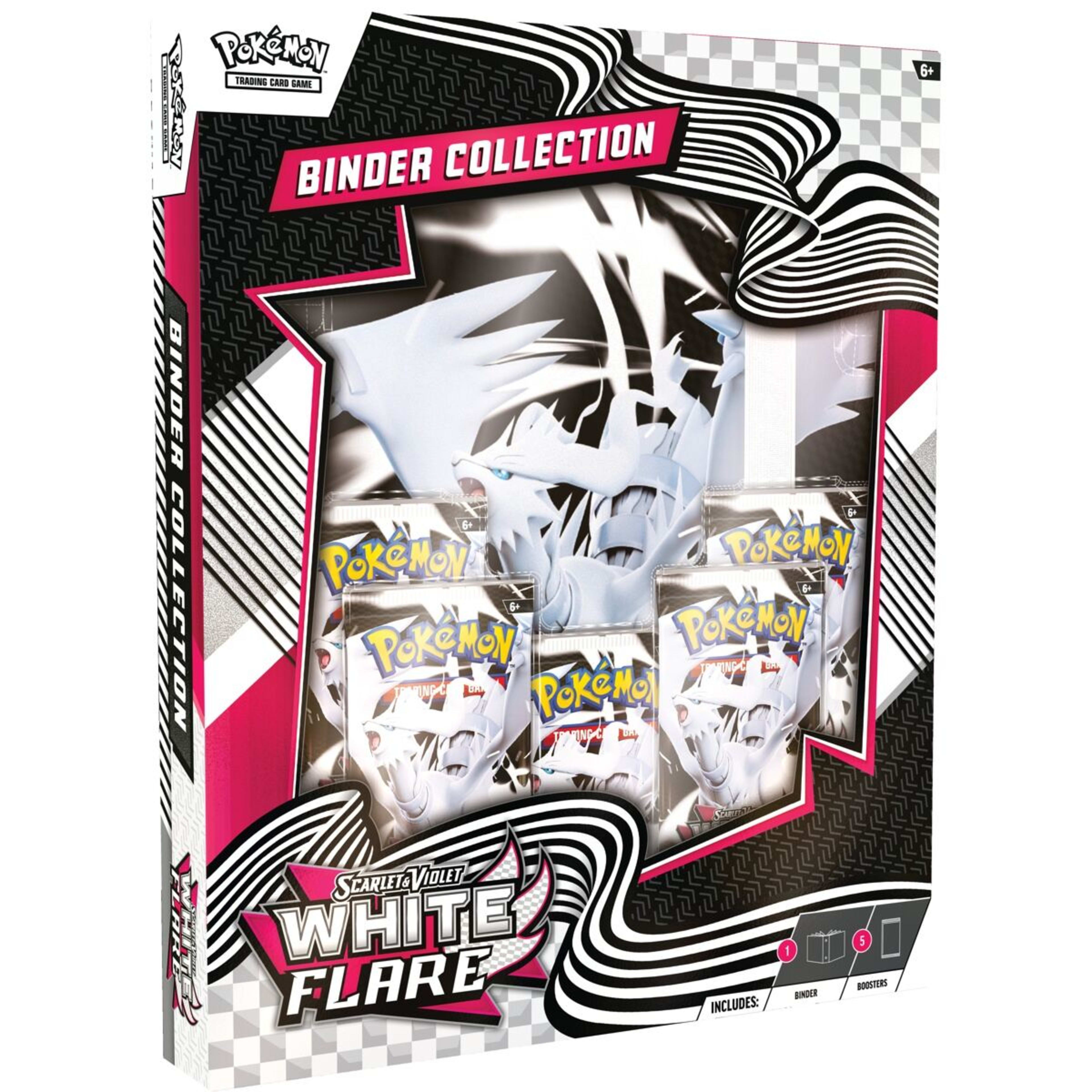 1 Pokemon Trading Card Game: Scarlet and Violet White Flare Binder Collection