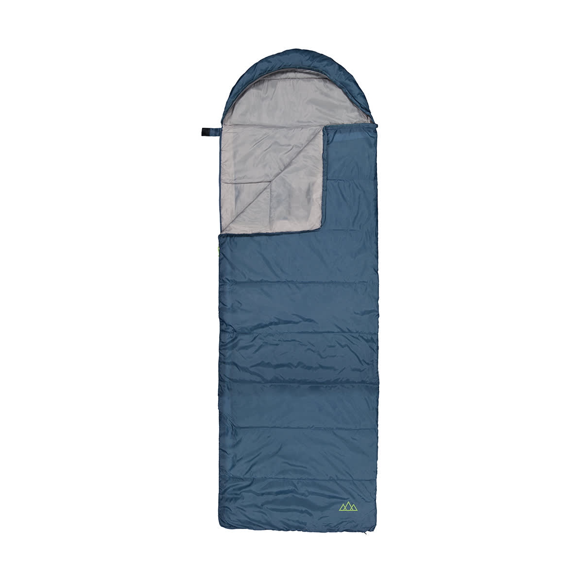 Trail Hooded Sleeping Bag Blue Kmart