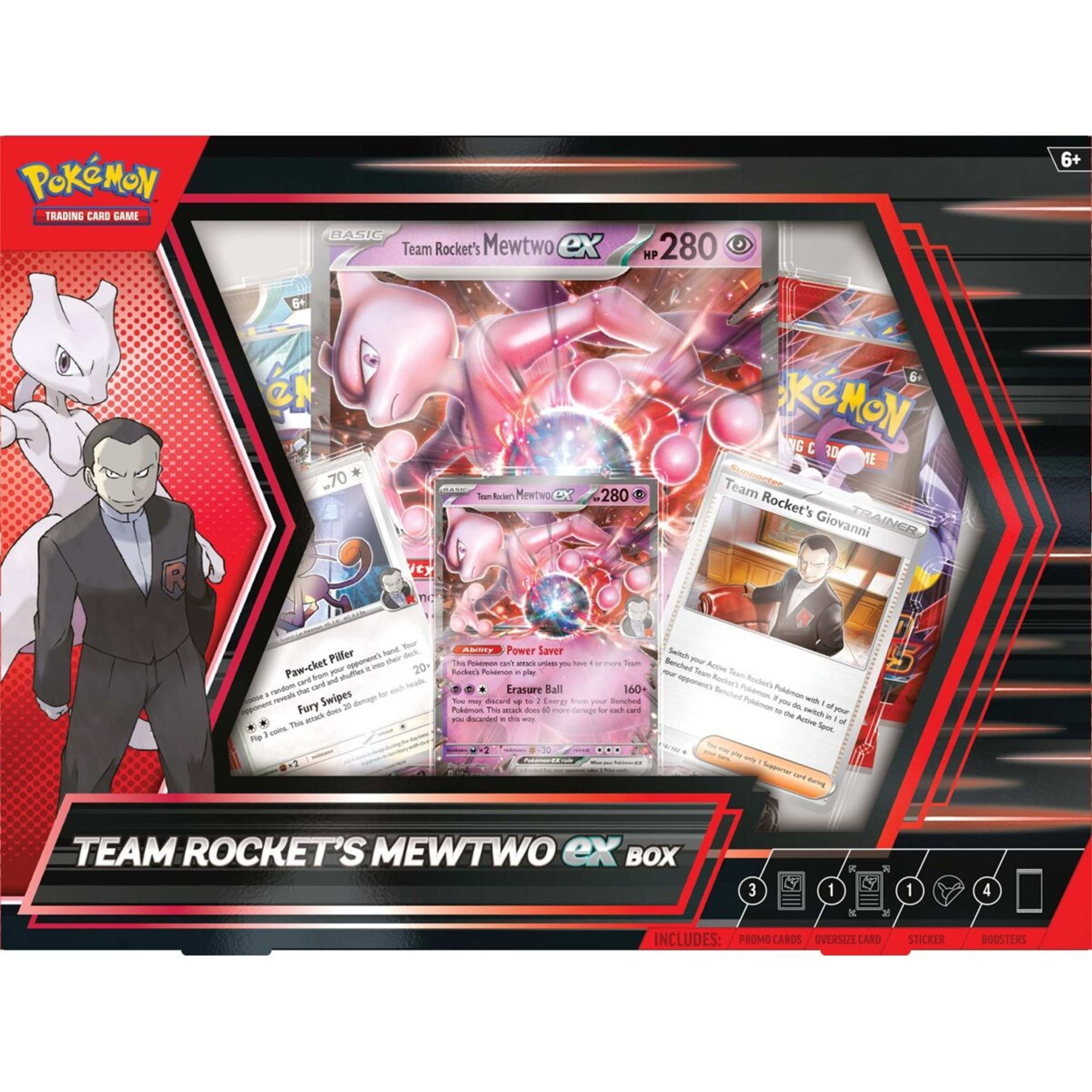2 Pokemon Trading Card Game: Team Rocket's Mewto ex Box, 2 of 4