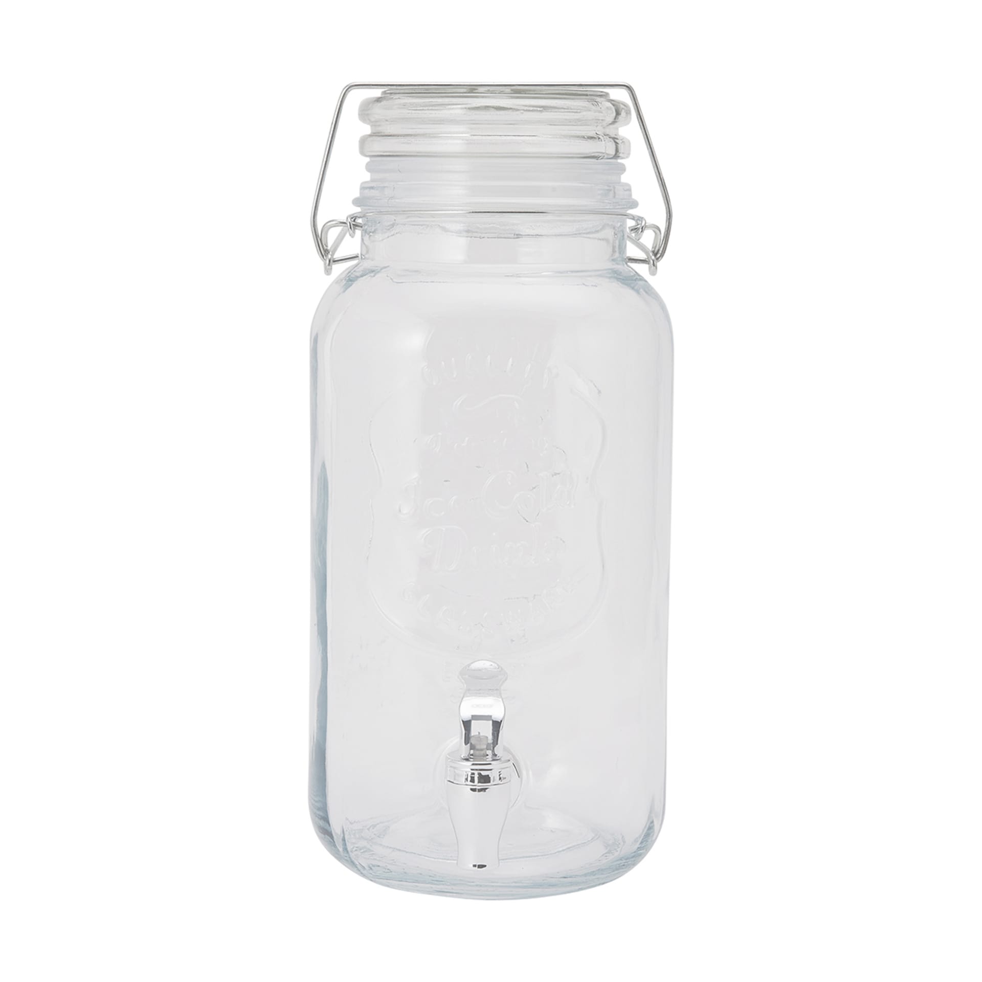 Drink Dispenser with Clip Lid Kmart