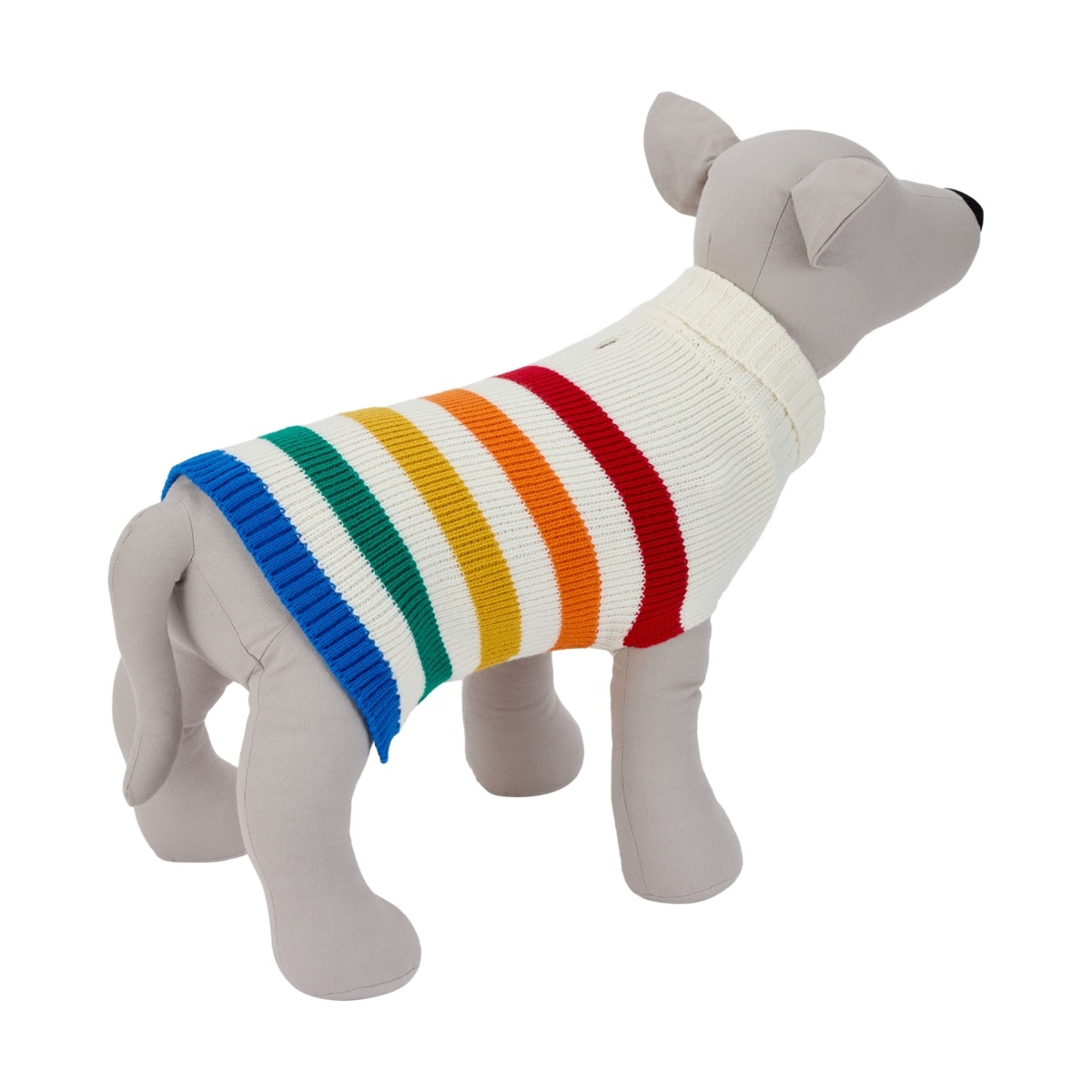 3 Pet Rainbow Knit Jumper - Small, 3 of 10
