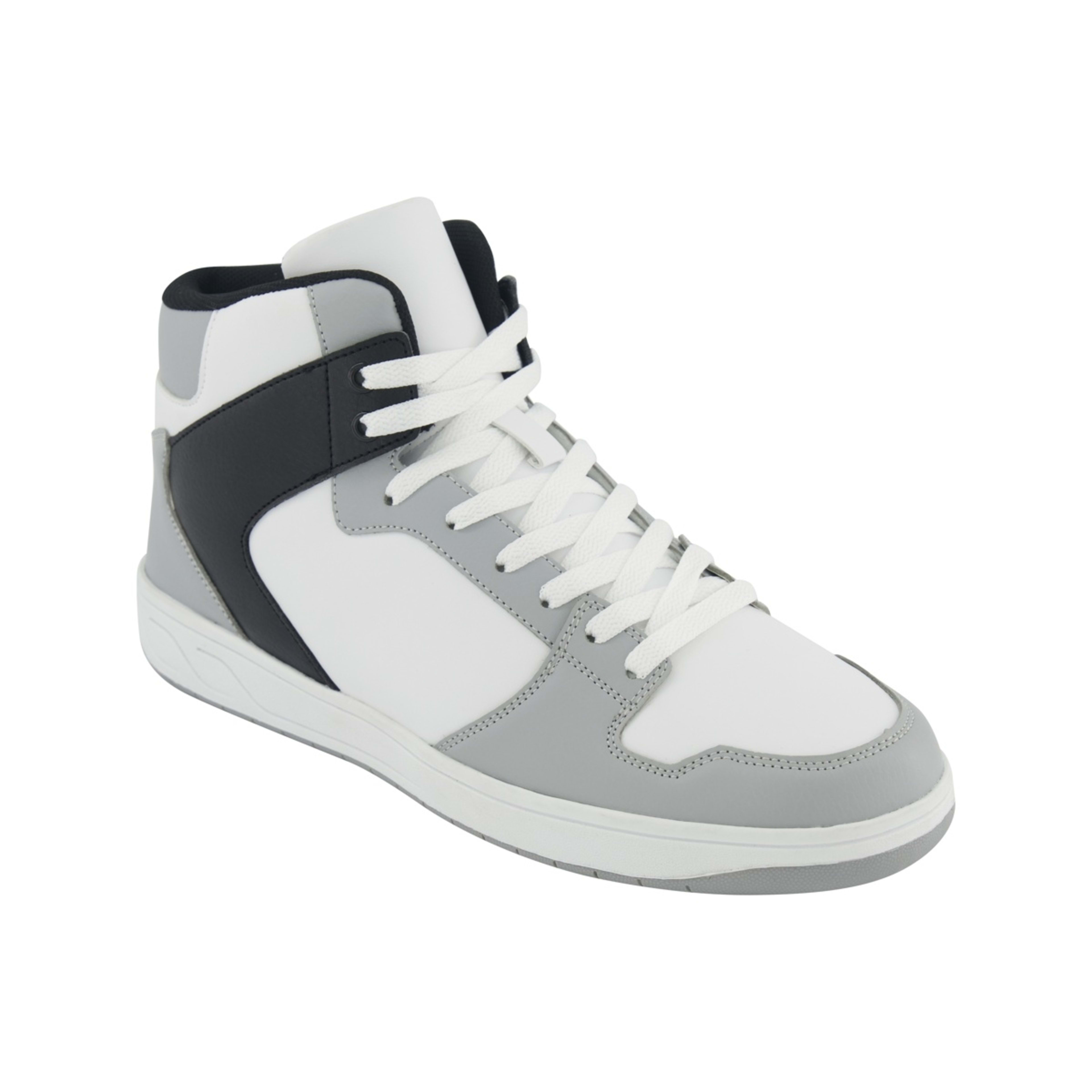1 High Top Sneakers Blk Wht, 1 of 5