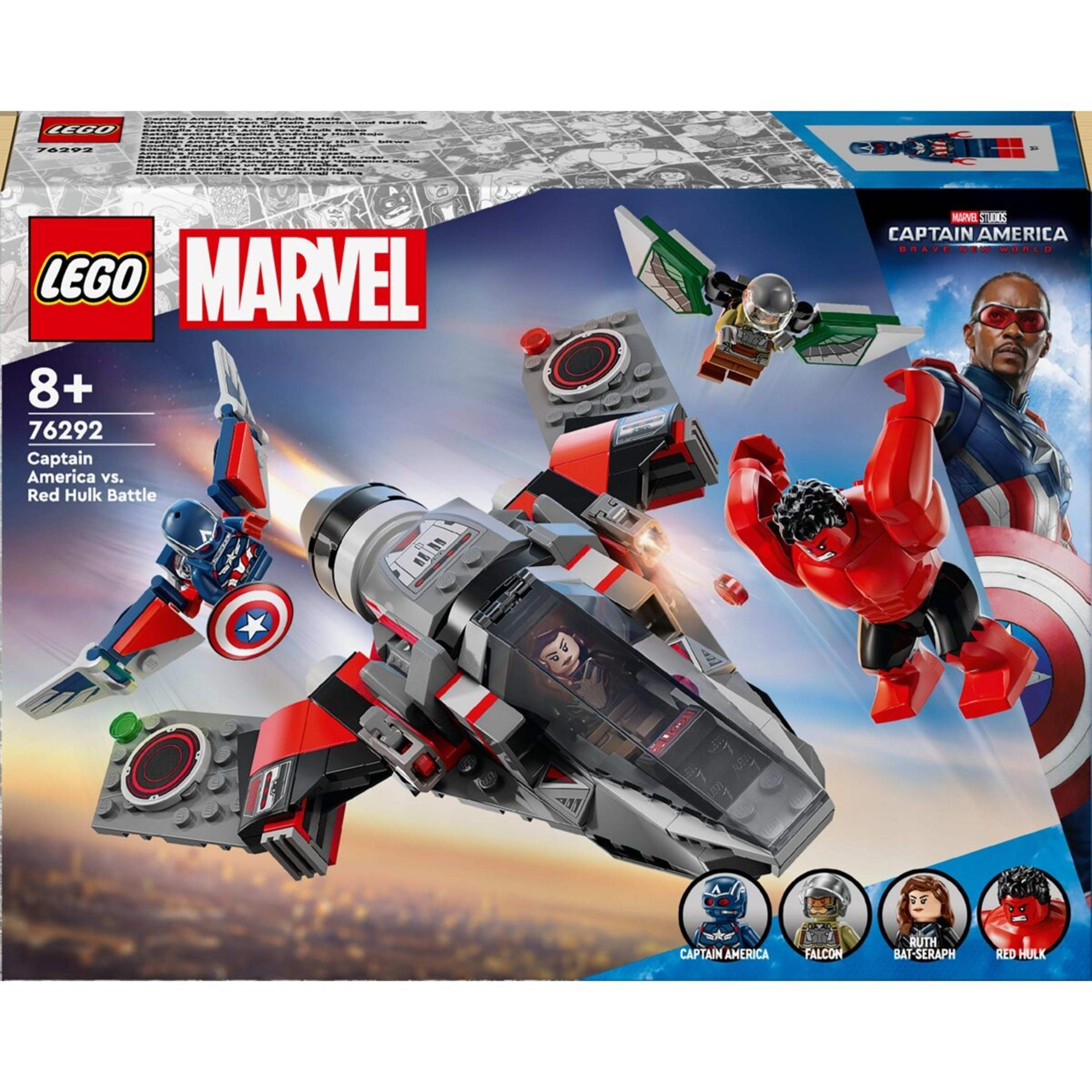 1 LEGO Marvel Captain America vs. Red Hulk Battle 76292