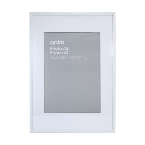 White A1 Poster Frame