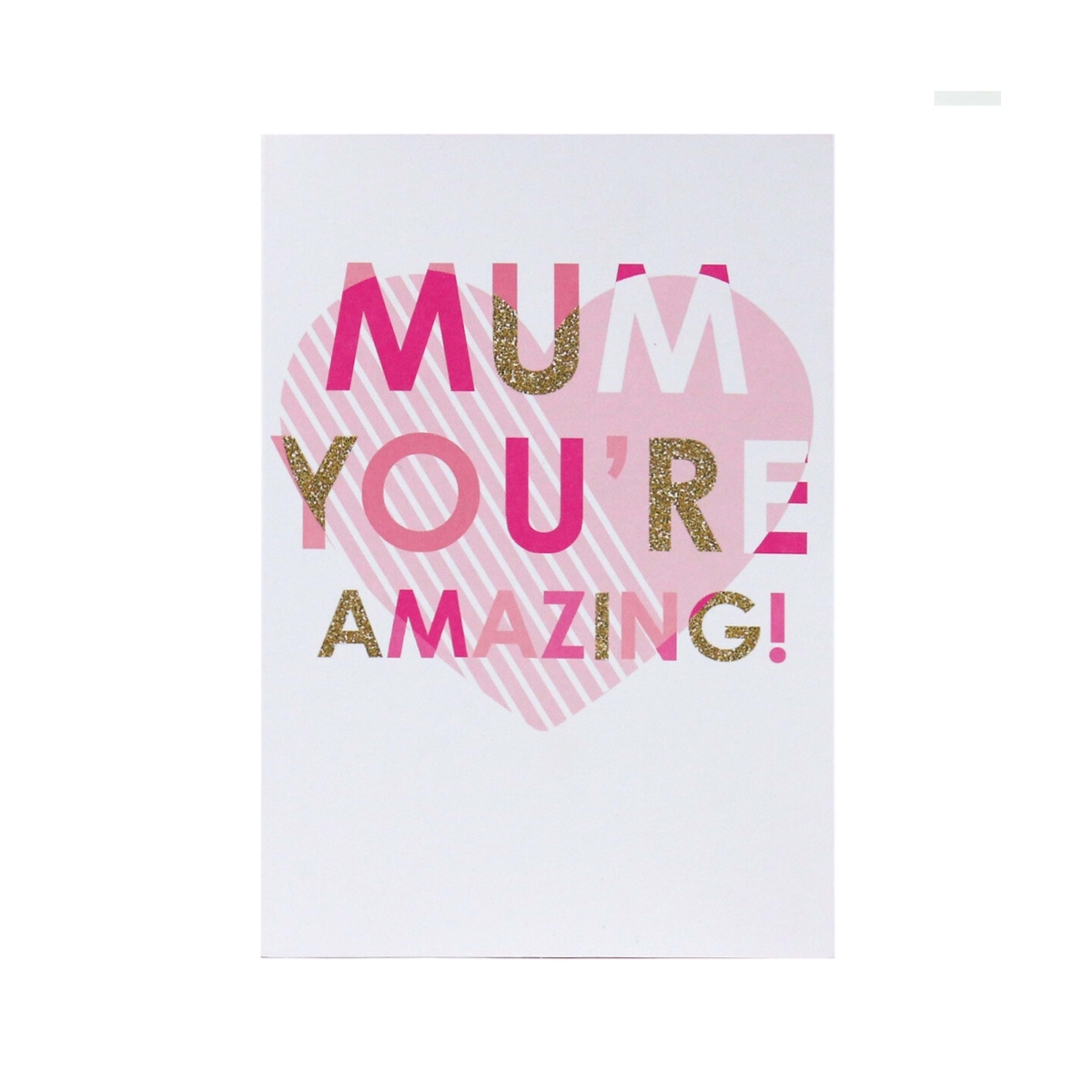1 Hallmark Mother's Day Card - Mum You're Amazing