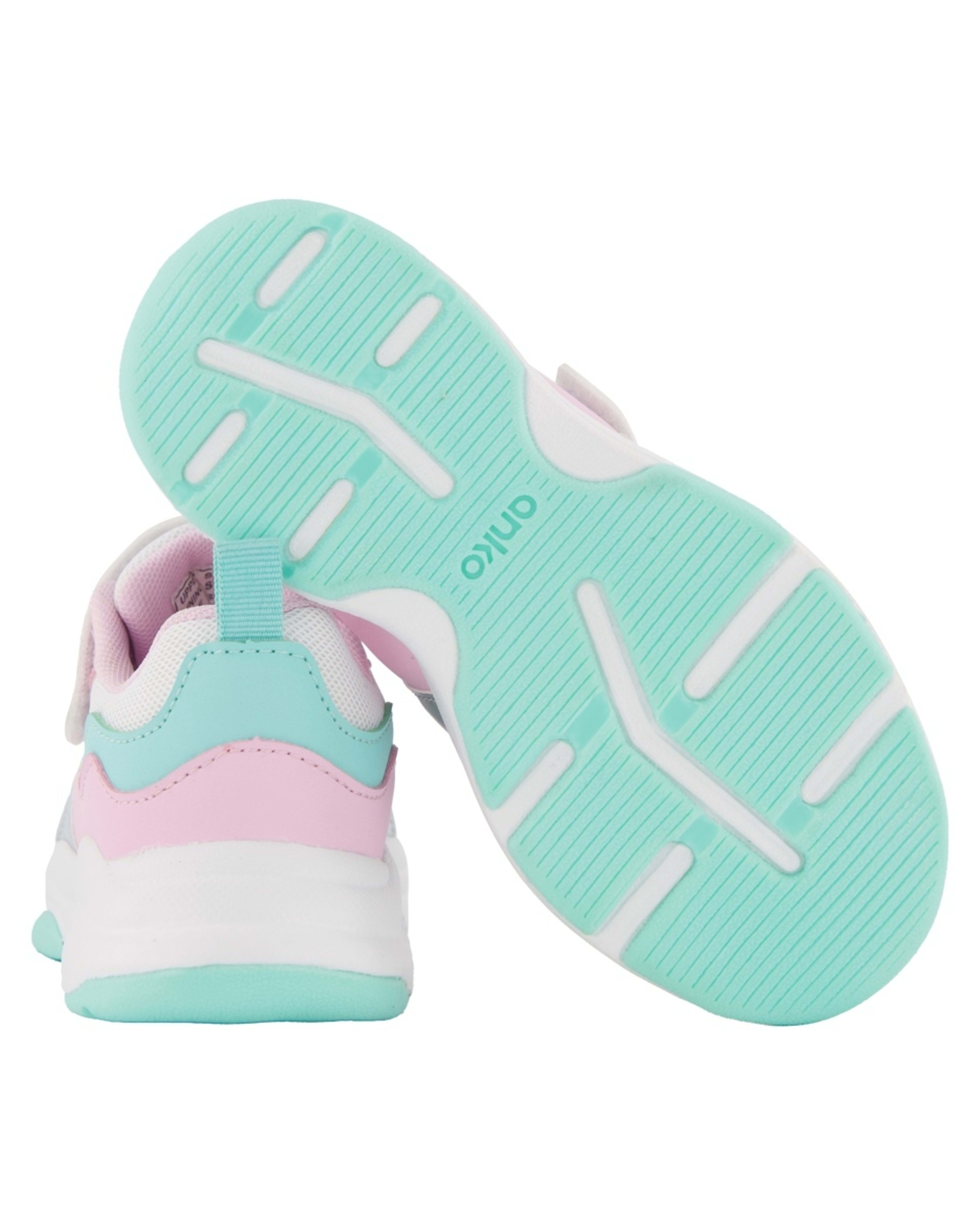 5 Junior Chunky Sneakers Irridescent Silver, 5 of 5