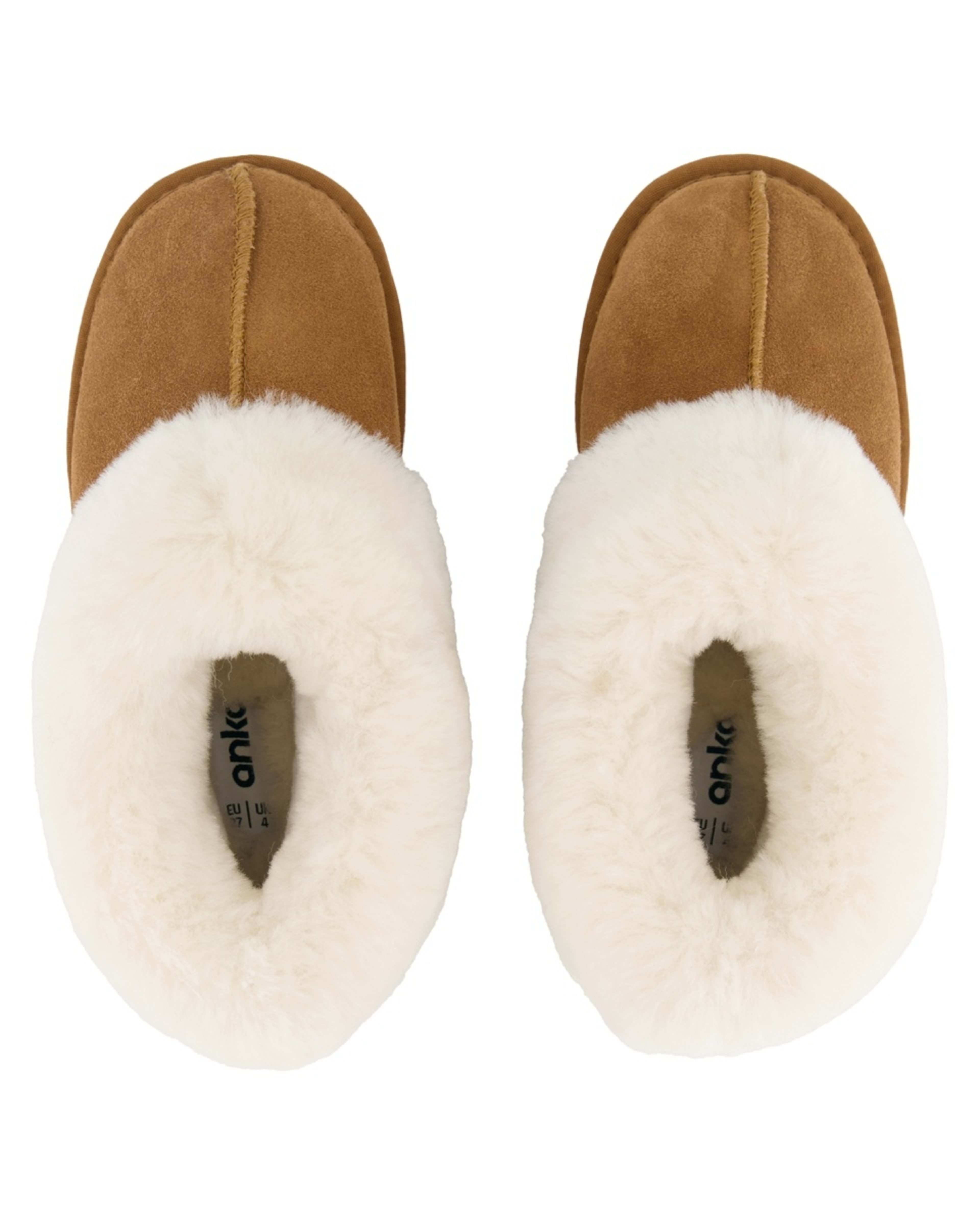 2 Sheepskin Slippers Chestnut, 2 of 3