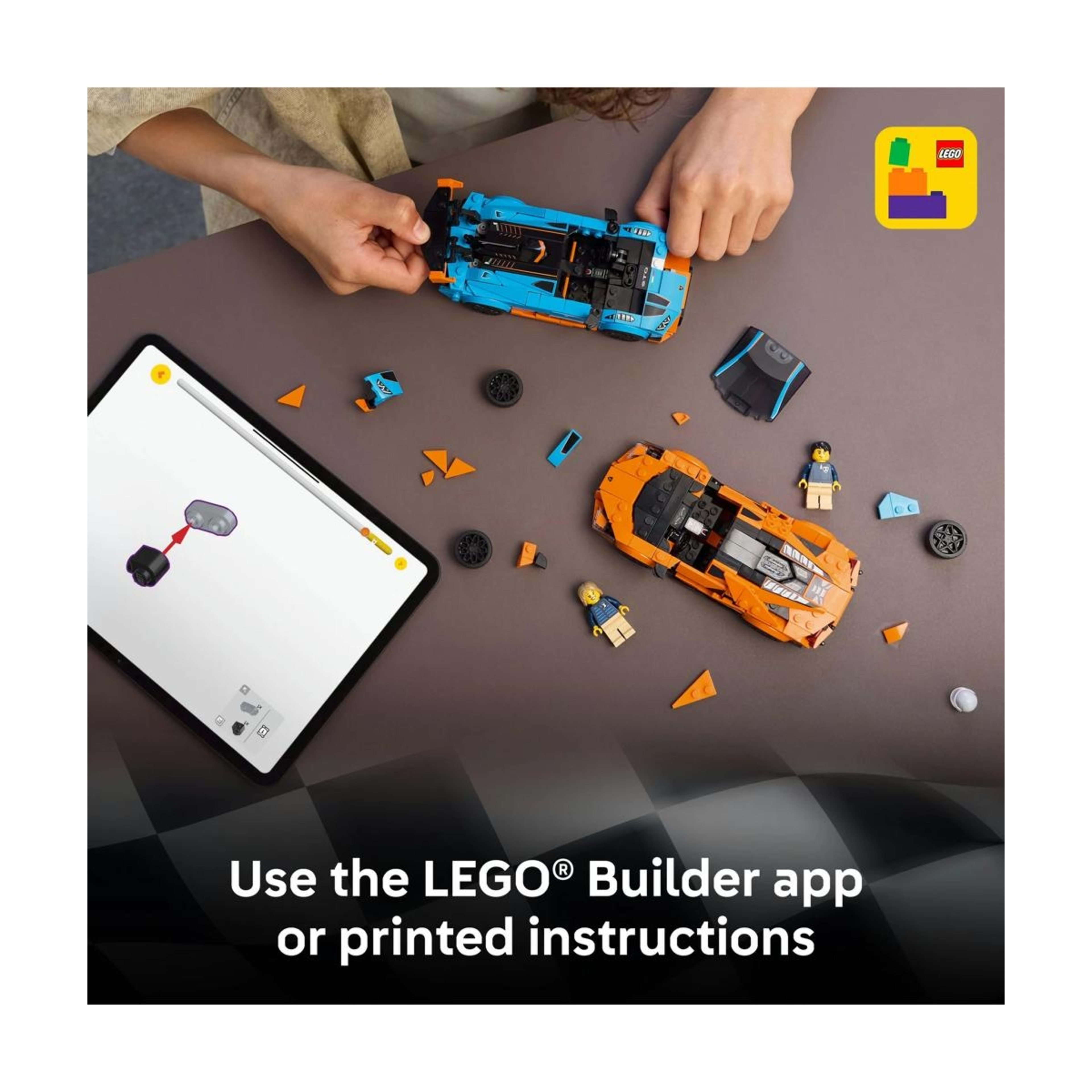 7 LEGO Speed Champions Lamborghini Revuelto & Huracan STO 77238, 7 of 10