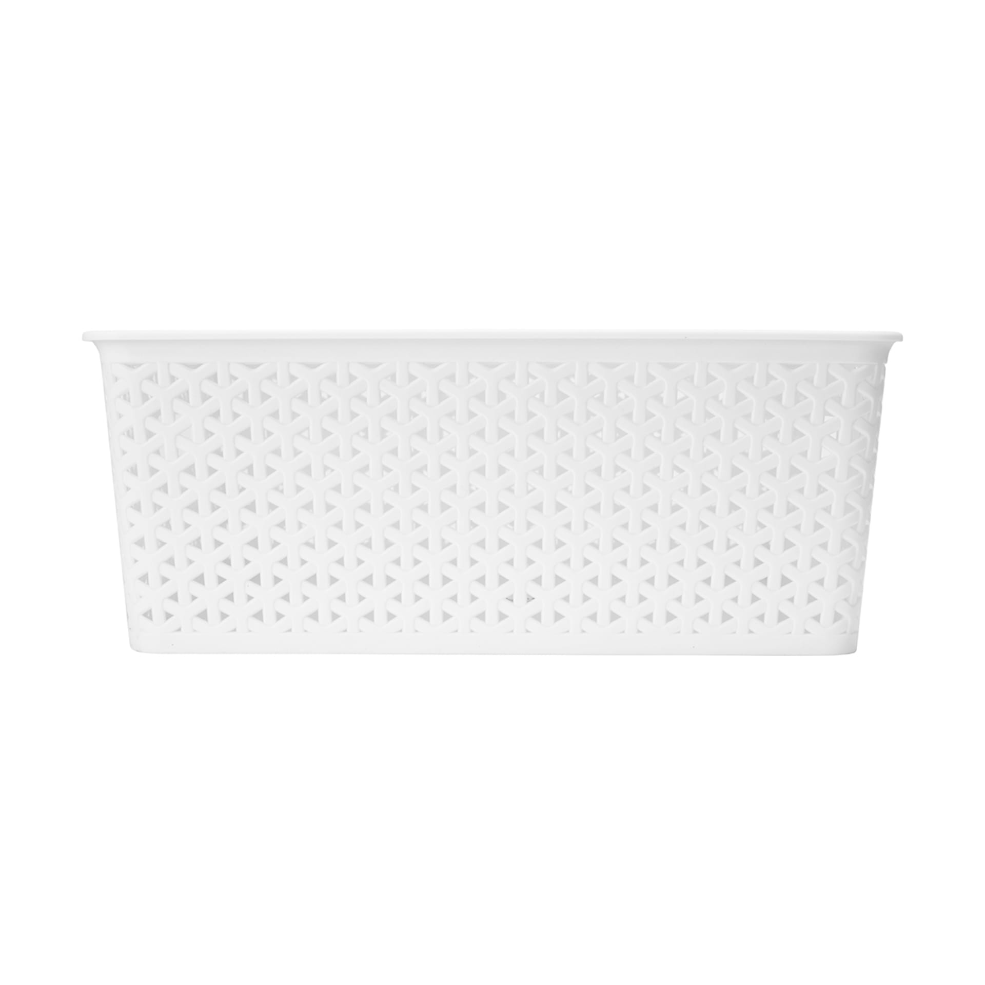 Storage Container with Lid Flat, White Kmart