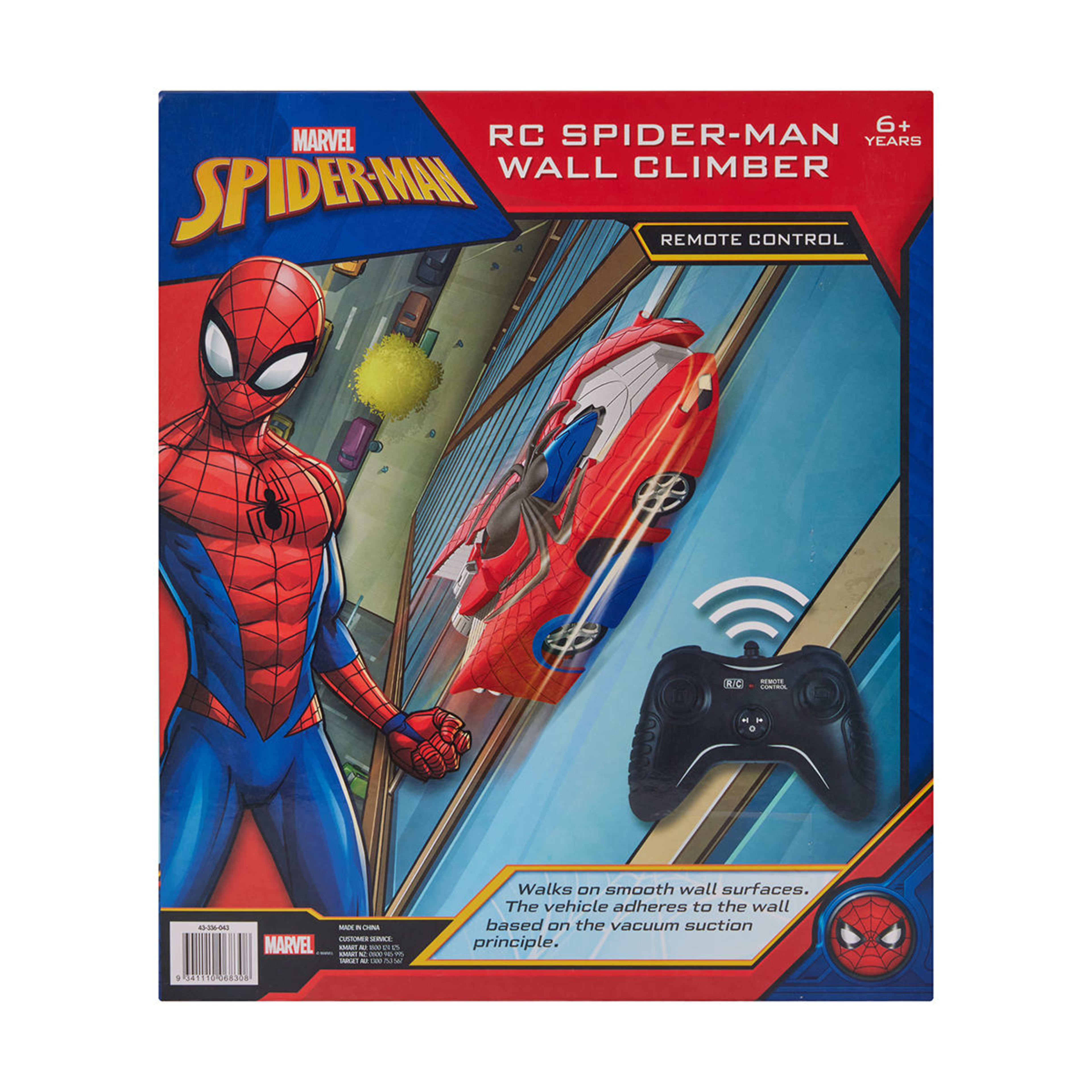 Marvel Remote Control Spider-Man Wall Climber - Kmart