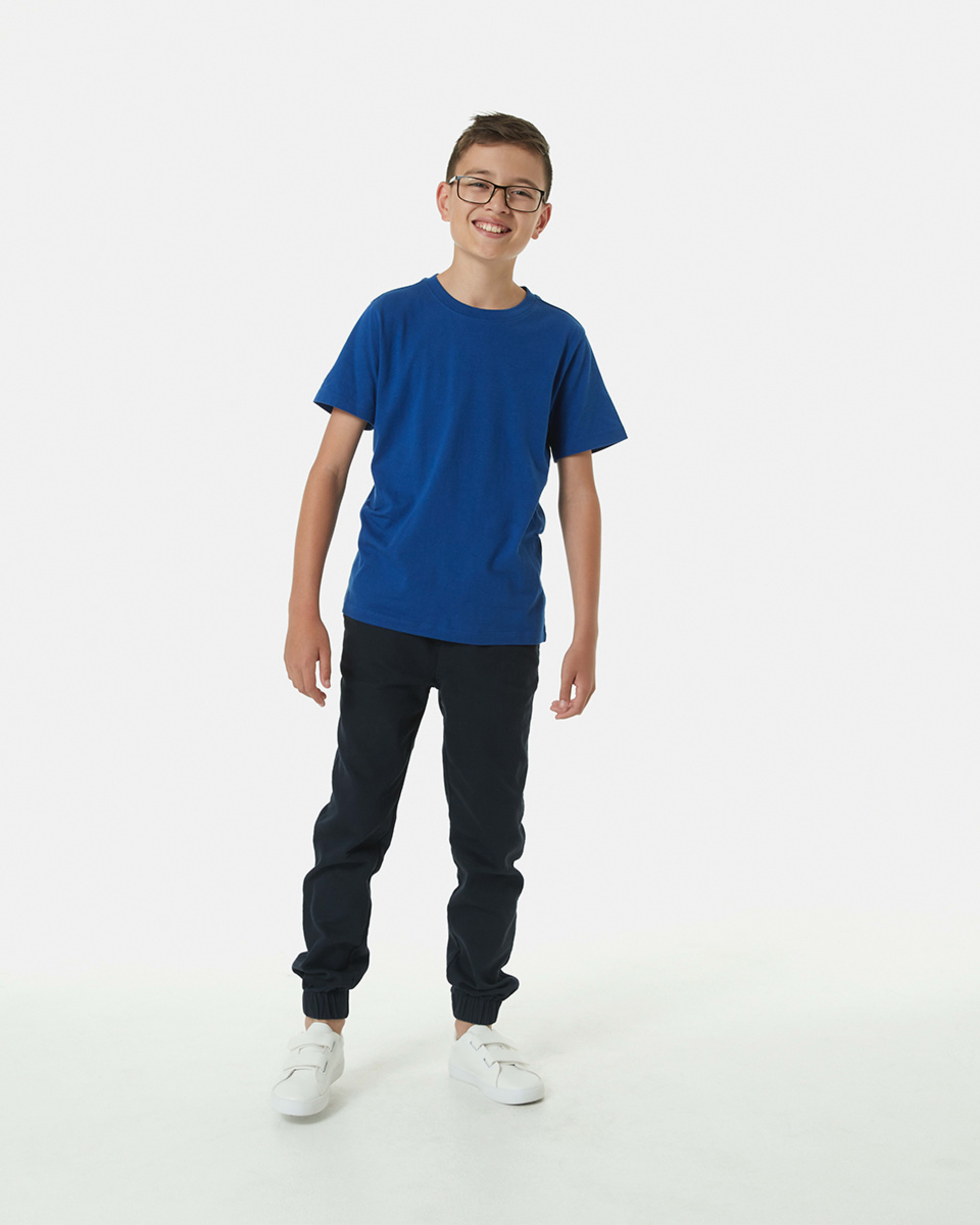 5 Short Sleeve Plain T-shirt ROYAL BLUE, 5 of 8