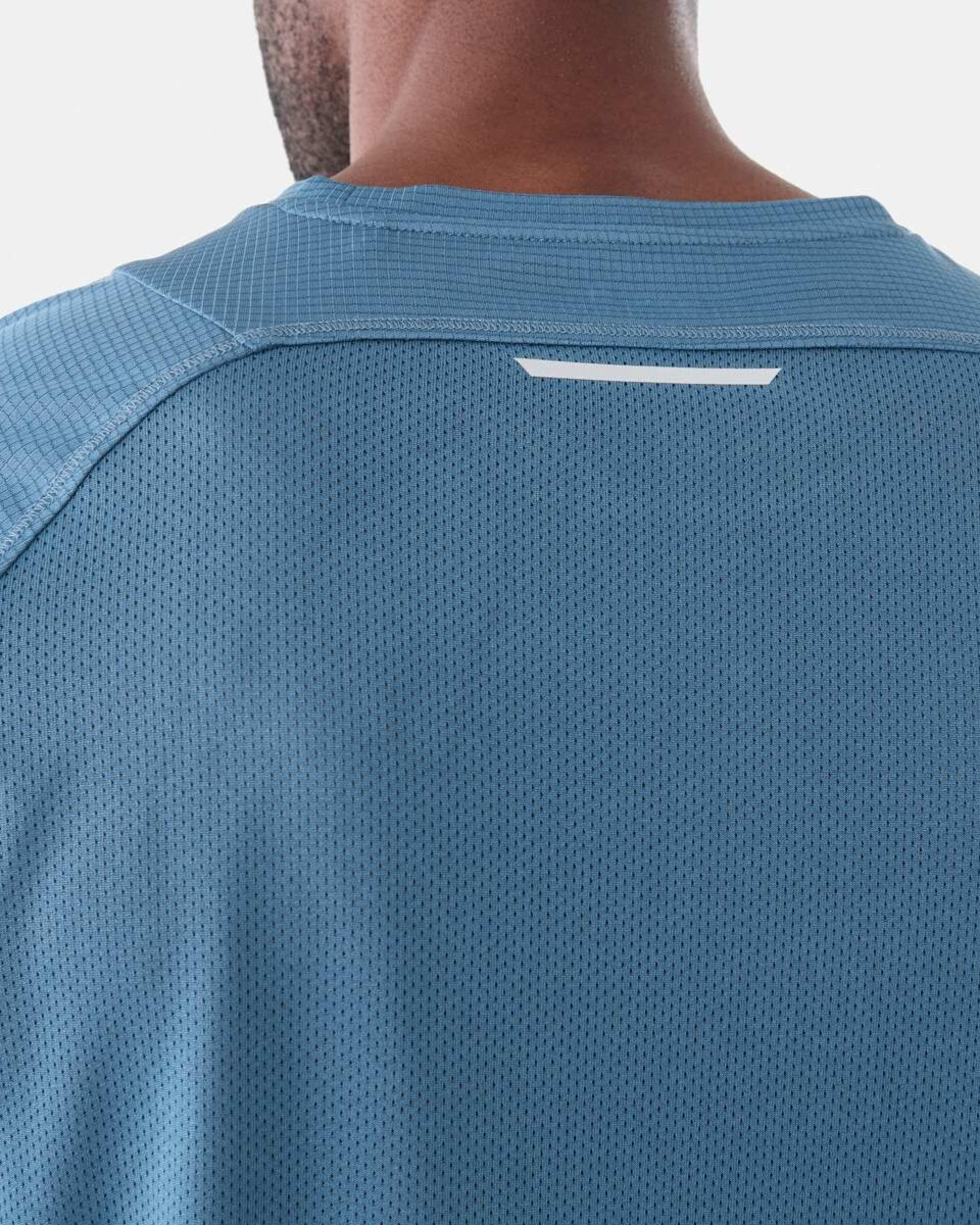 5 Active Mens Performance T-shirt Blu Wwood, 5 of 7
