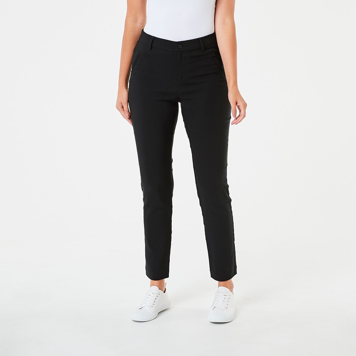 Slim Leg Bengaline Pants Kmart