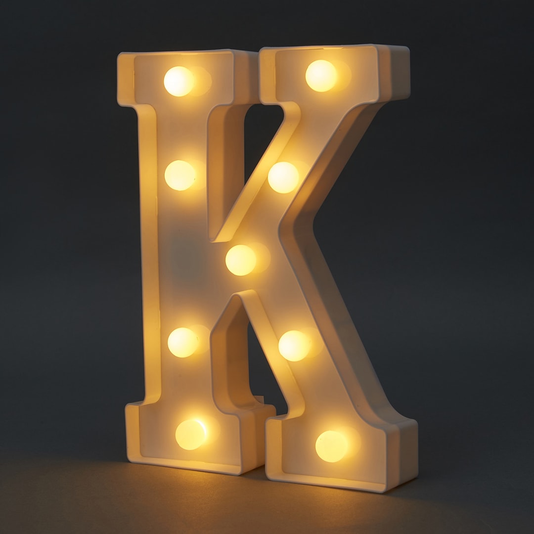 Light Up Letter K Kmart