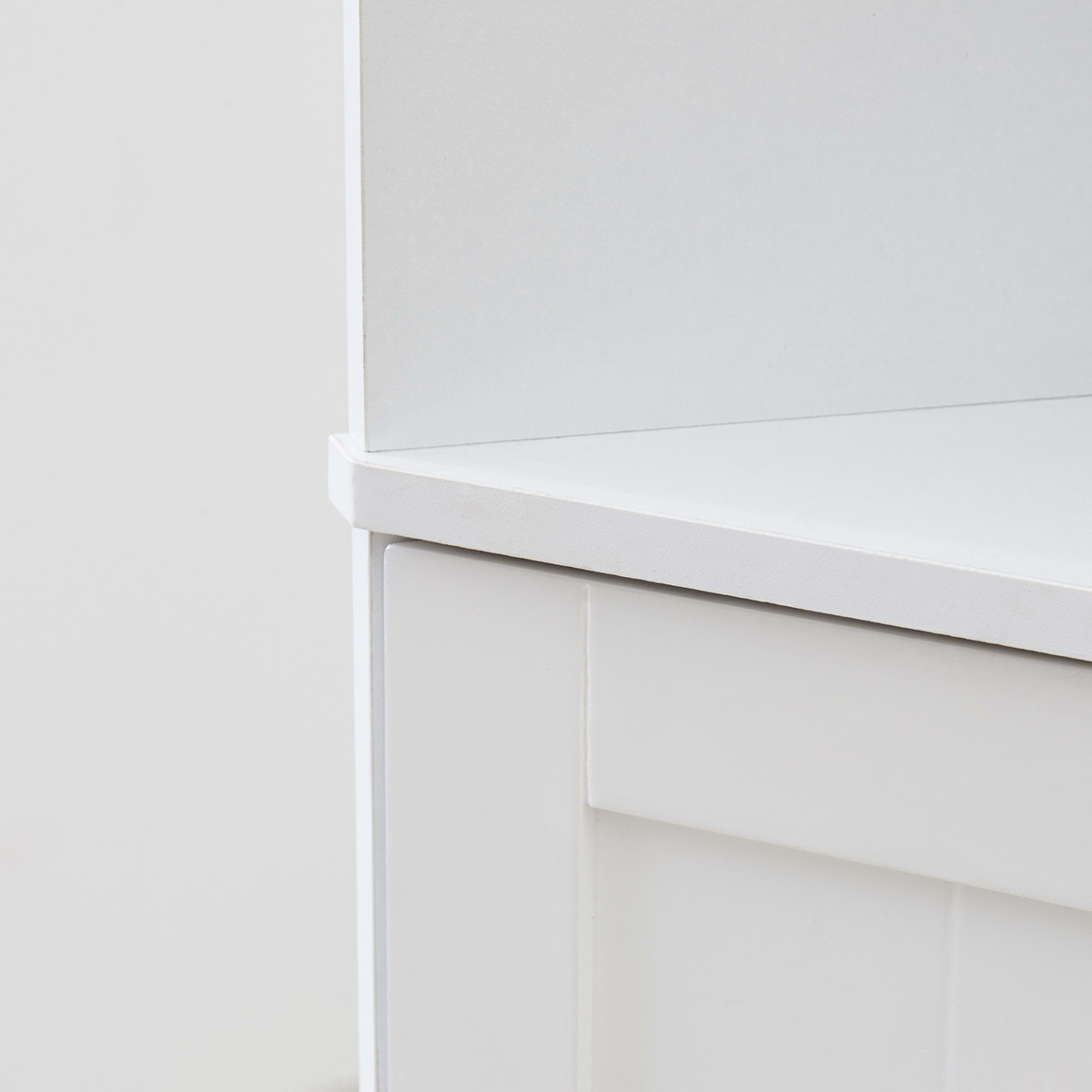 Panelled Corner Storage Unit Kmart